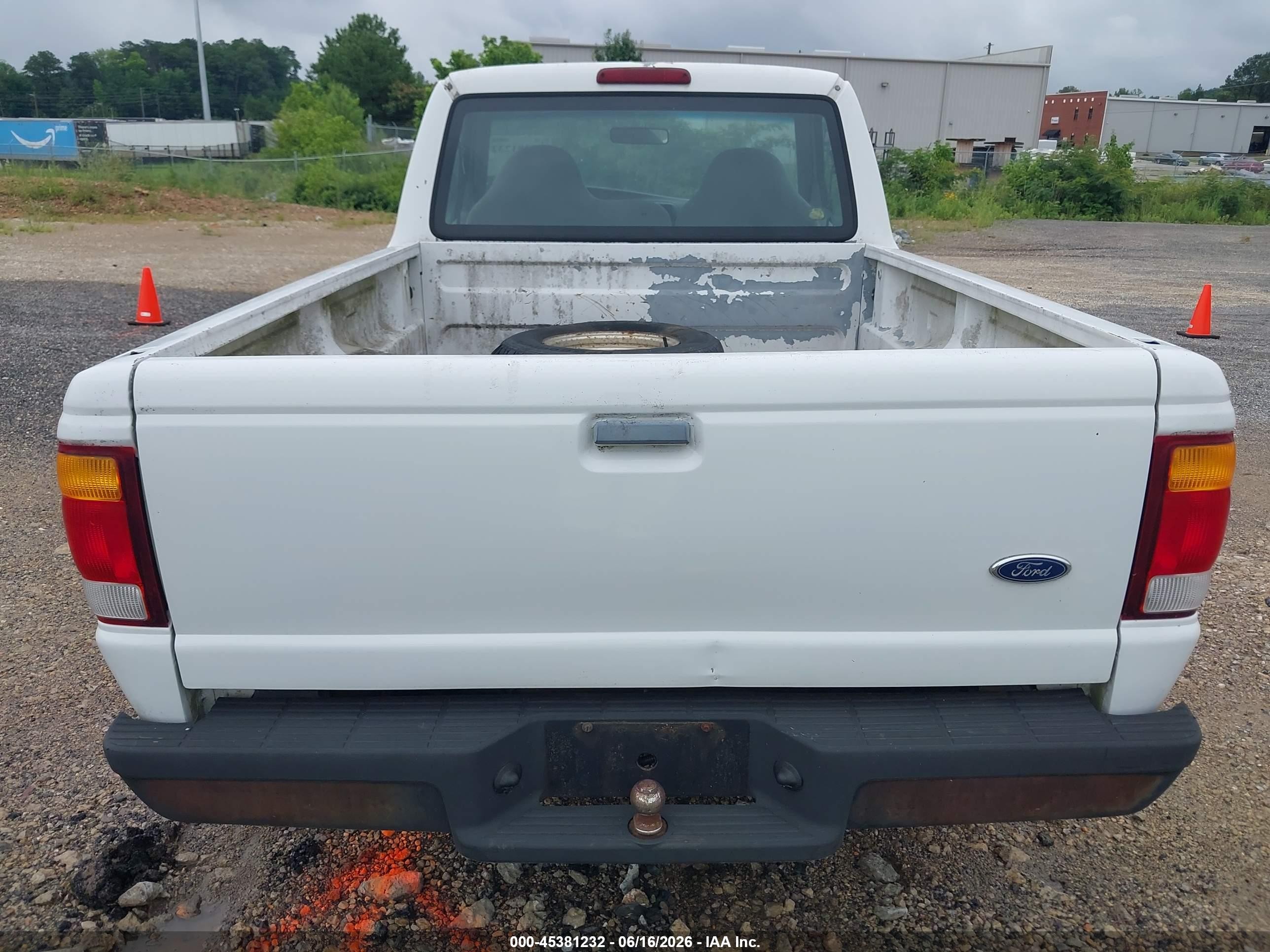 1998 Ford Ranger Splash/xl/xlt White vin: 1FTYR10C0WUC58674