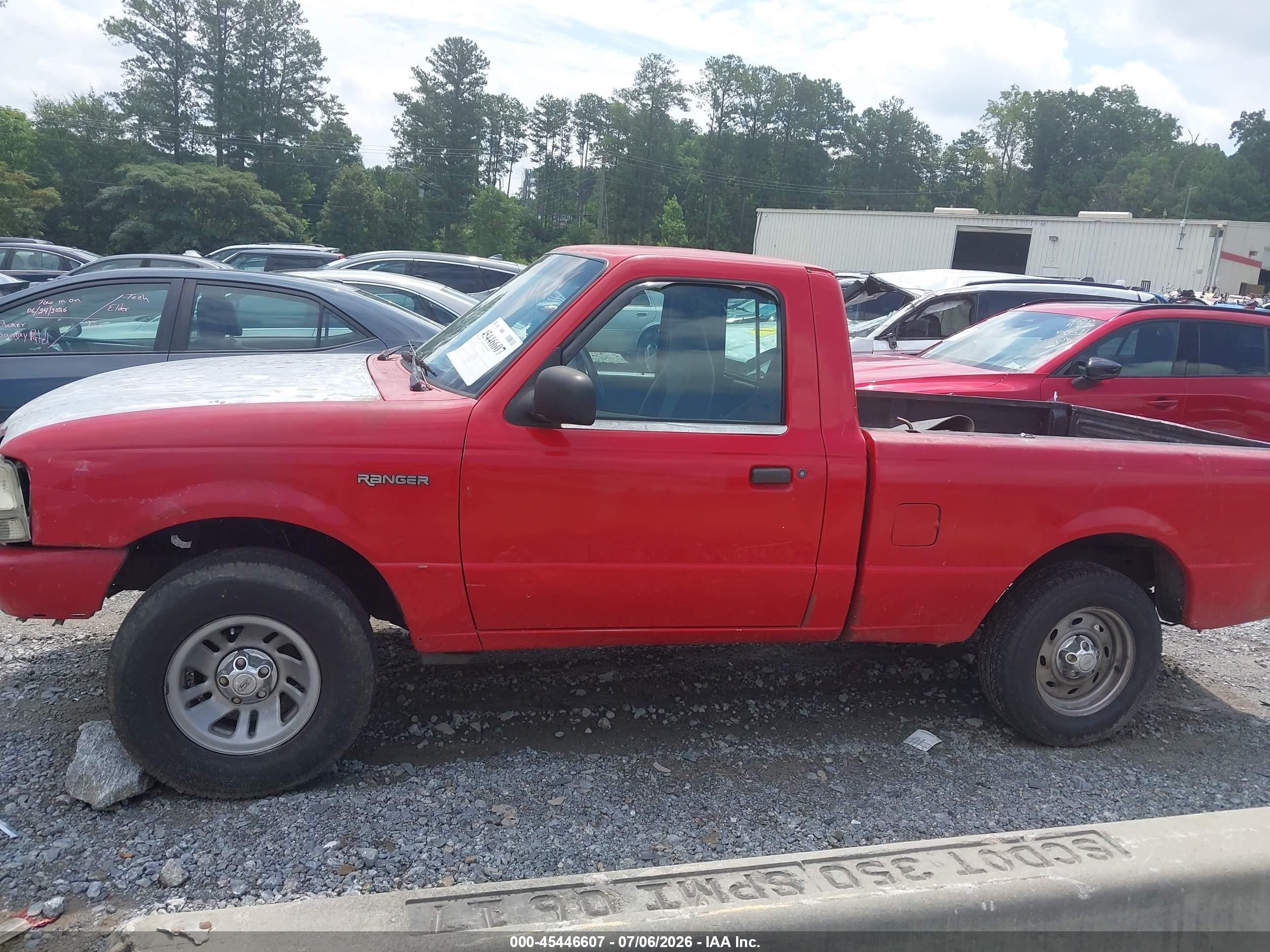 1999 Ford Ranger Xl/xlt Красный vin: 1FTYR10C0XPC04579