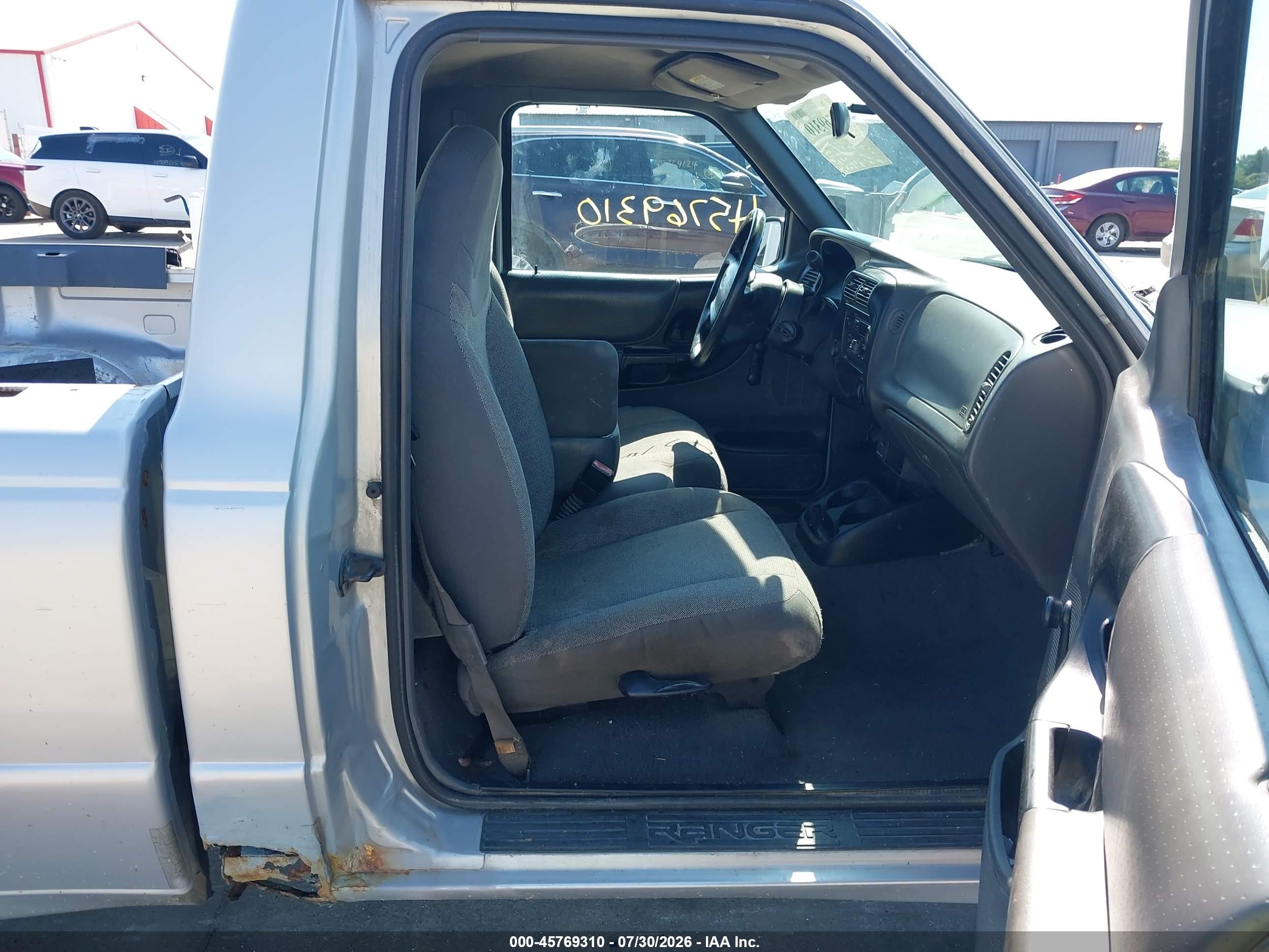 2001 Ford Ranger Xl/xlt Silver vin: 1FTYR10C11PA41562
