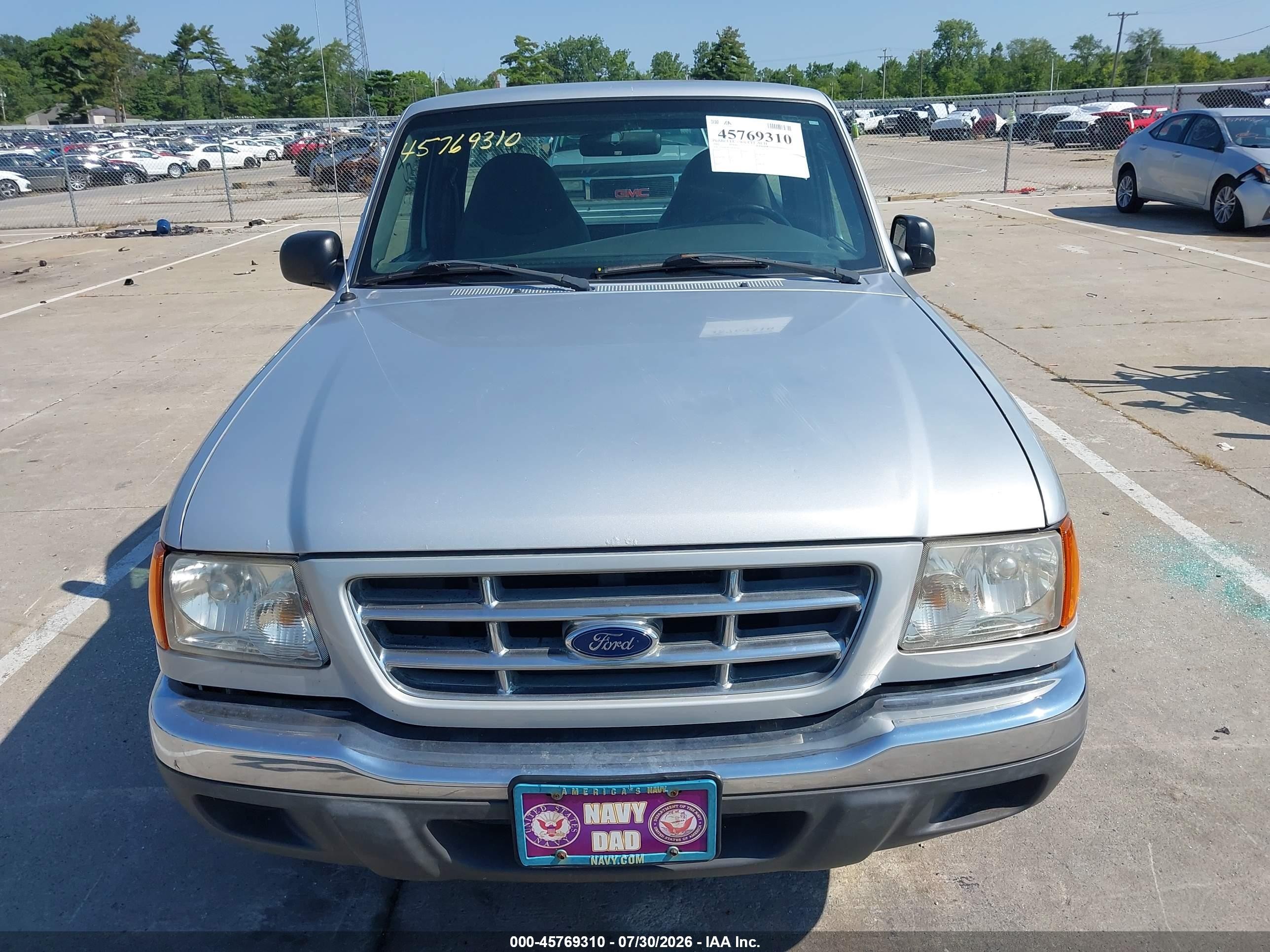 2001 Ford Ranger Xl/xlt Silver vin: 1FTYR10C11PA41562