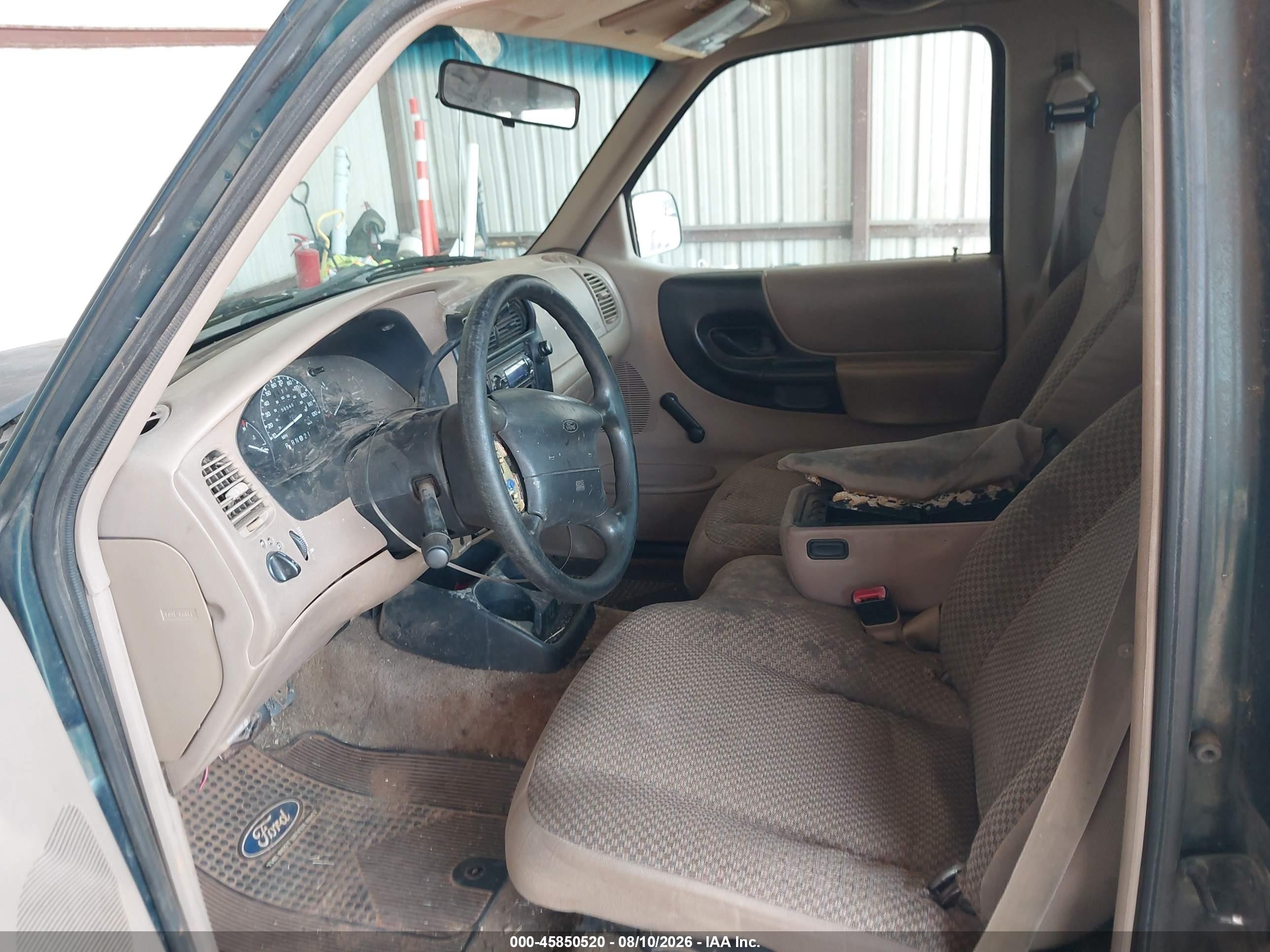 1998 Ford Ranger Splash/xl/xlt Green vin: 1FTYR10C1WUB62553