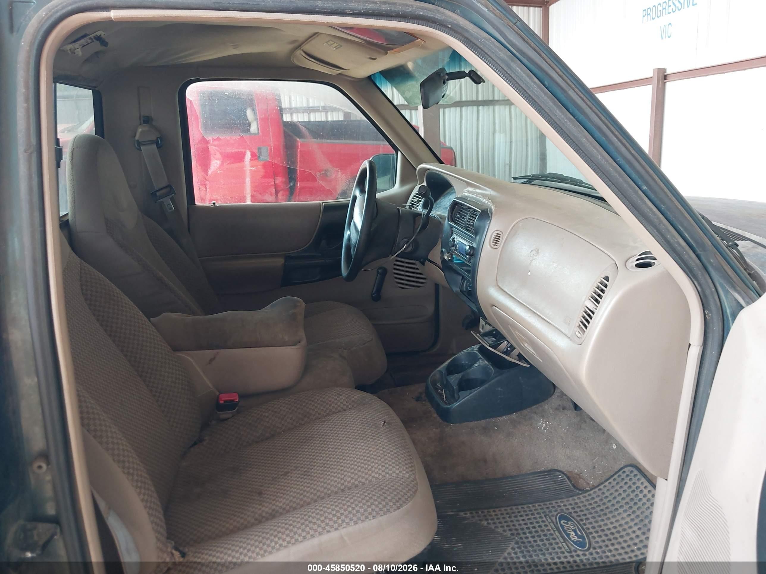 1998 Ford Ranger Splash/xl/xlt Green vin: 1FTYR10C1WUB62553