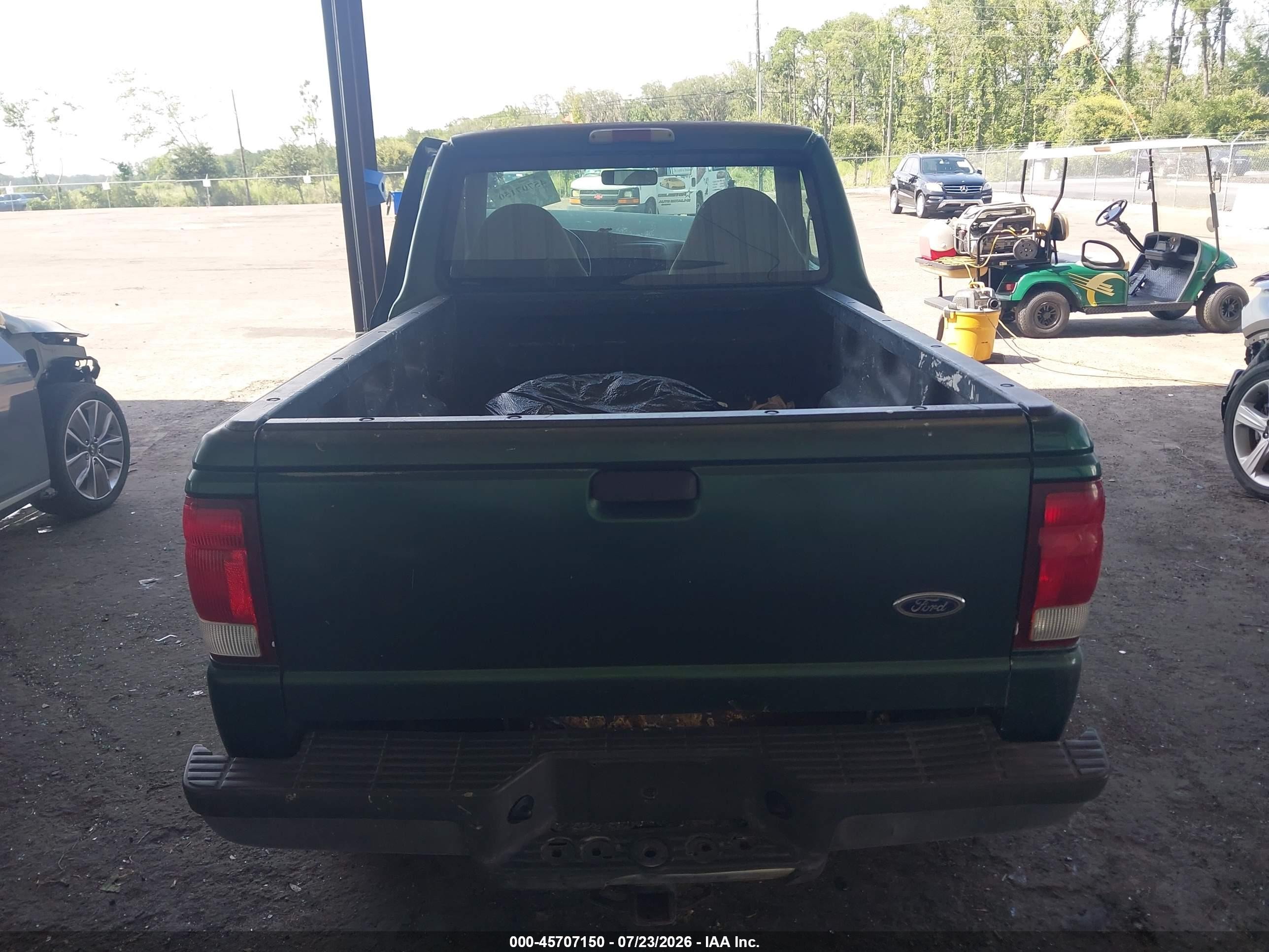 2000 Ford Ranger Xl/xlt Green vin: 1FTYR10C1YPB81962