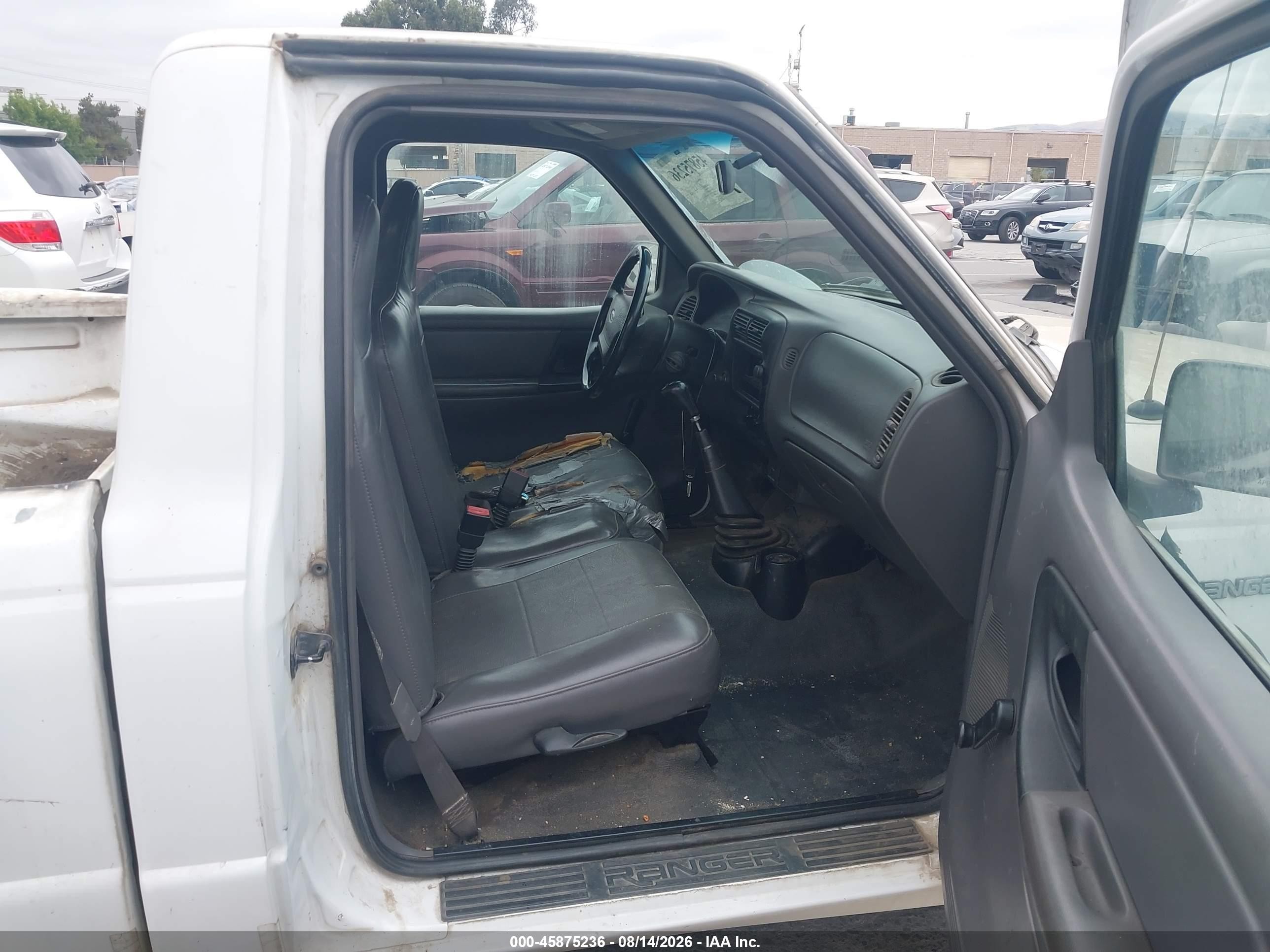 2001 Ford Ranger Xl/xlt White vin: 1FTYR10C21PA63831