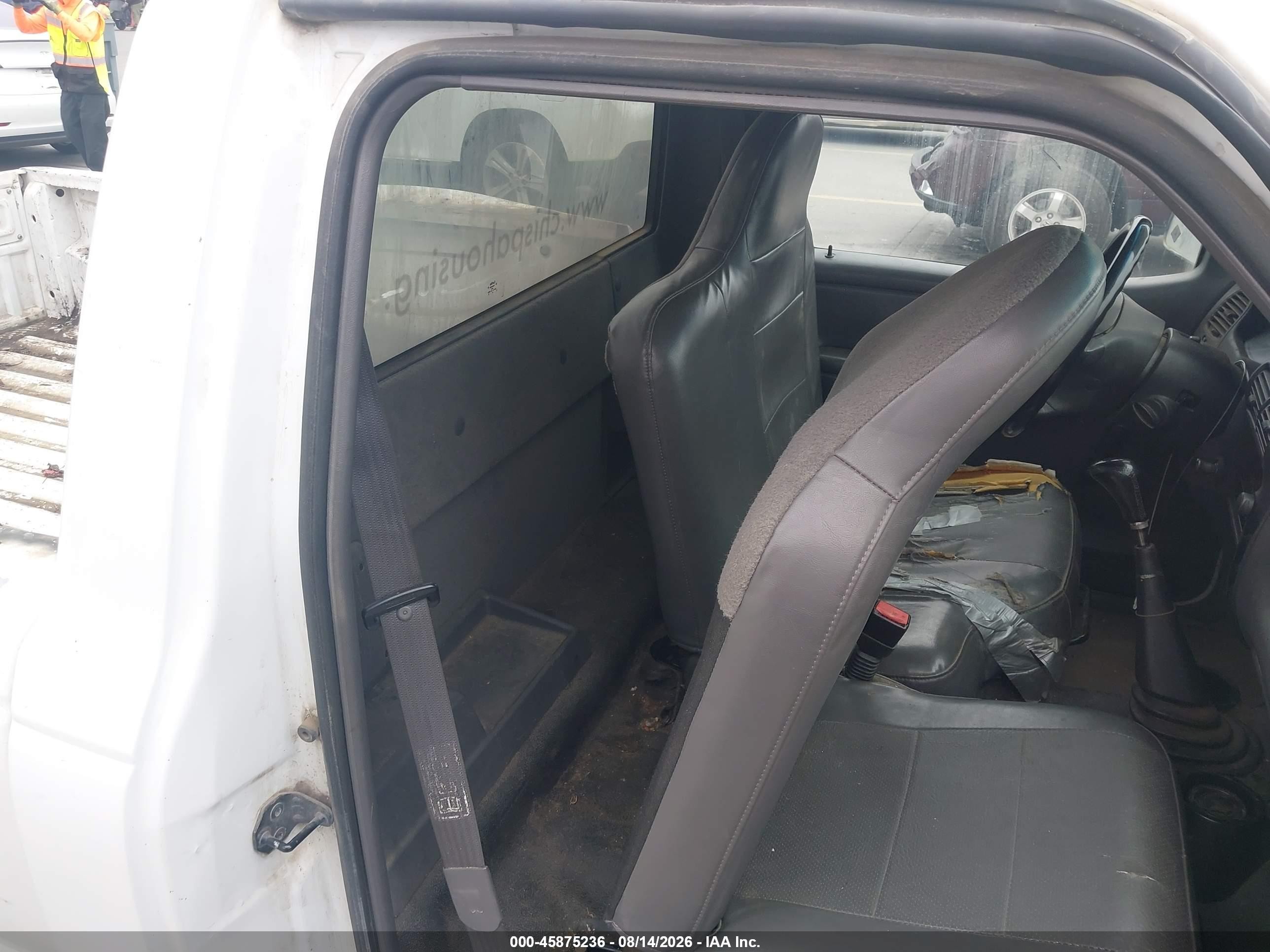 2001 Ford Ranger Xl/xlt White vin: 1FTYR10C21PA63831