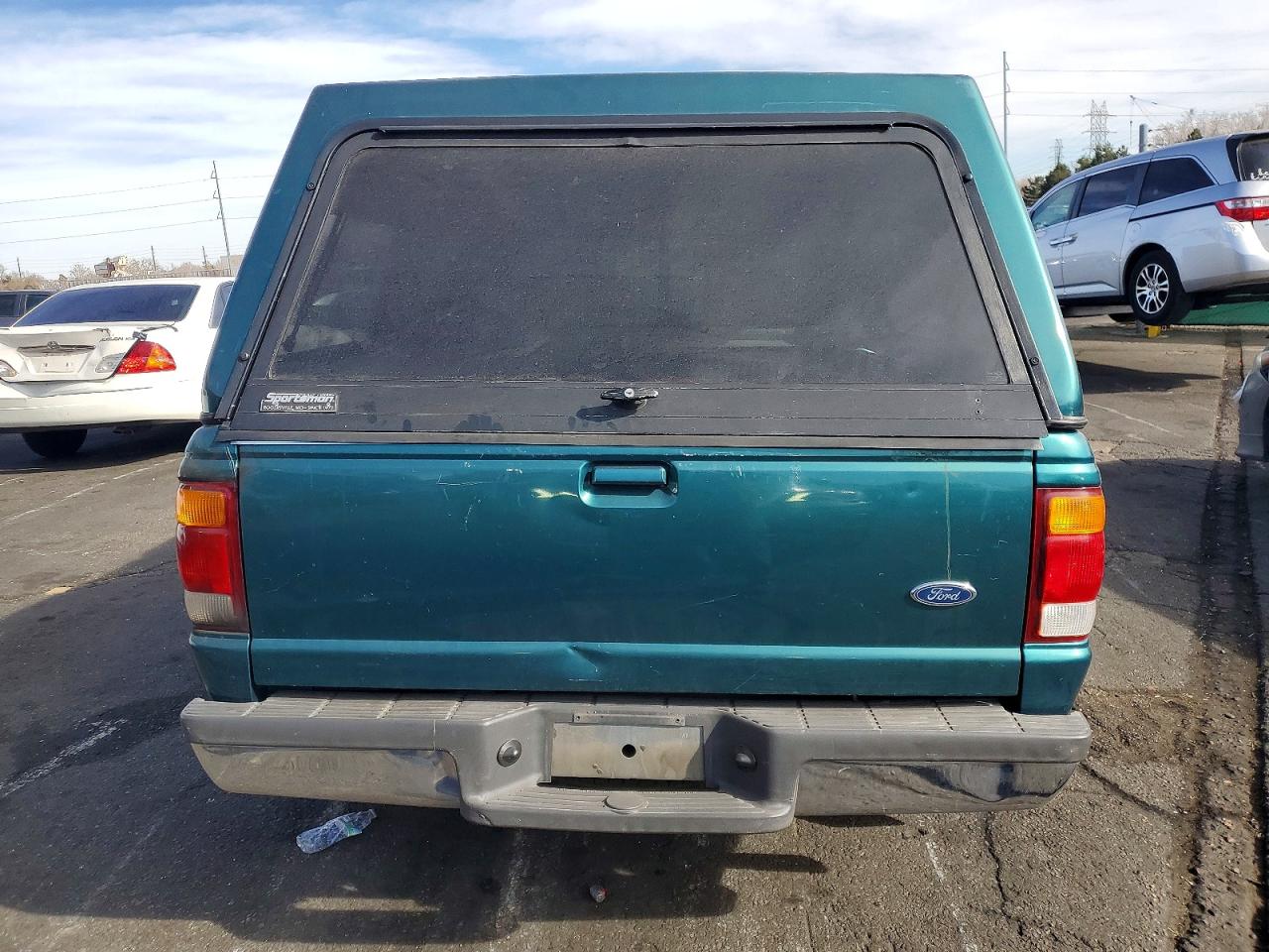 1998 Ford Ranger Green vin: 1FTYR10C2WPB51396
