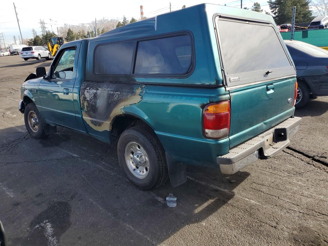 1998 Ford Ranger Green vin: 1FTYR10C2WPB51396
