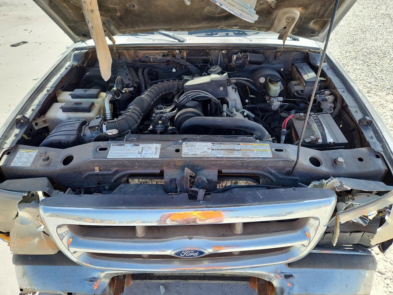 1998 Ford Ranger Gray vin: 1FTYR10C2WUC58675