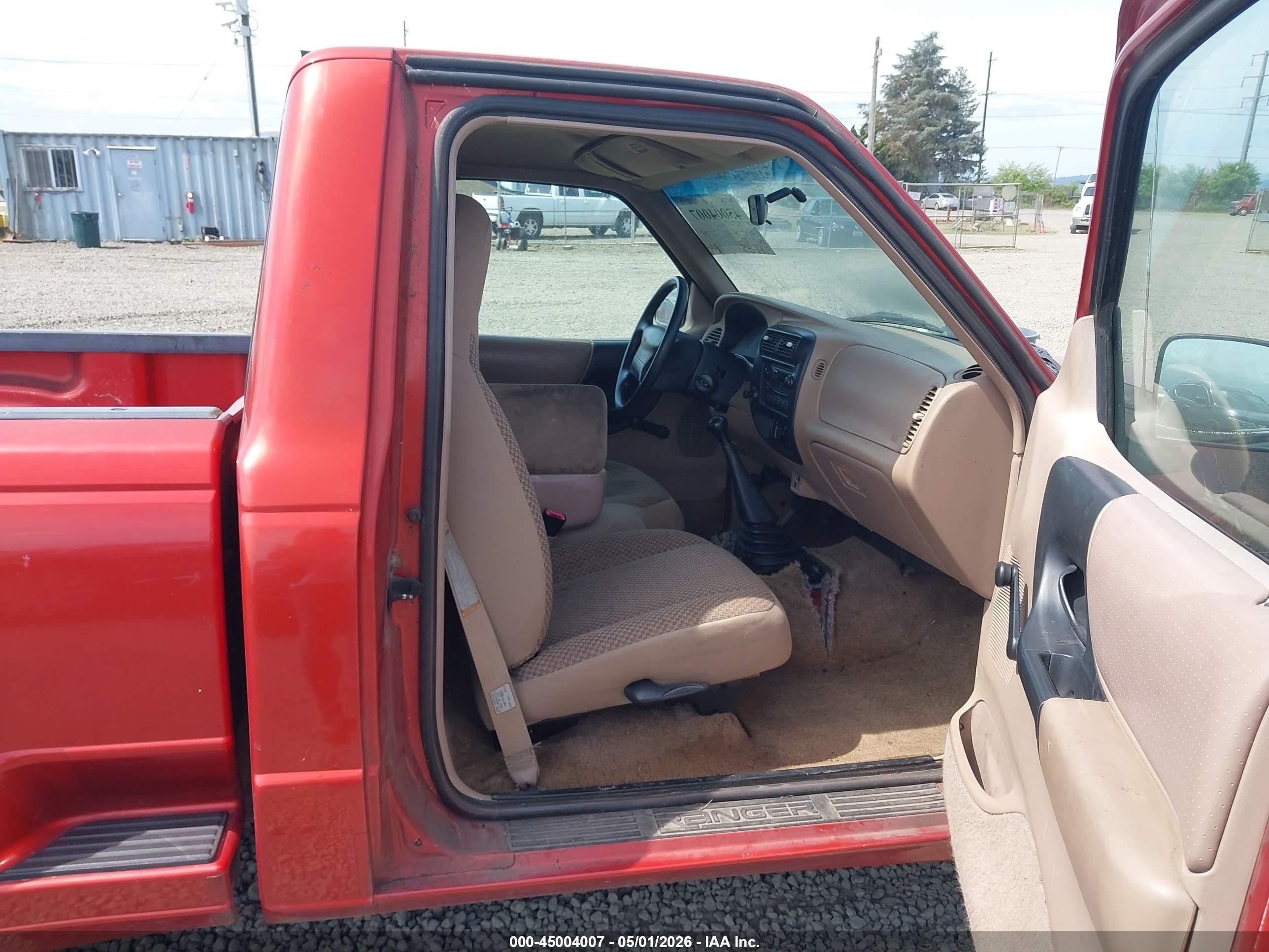 1998 Ford Ranger Splash/xl/xlt Red vin: 1FTYR10C3WPA81195