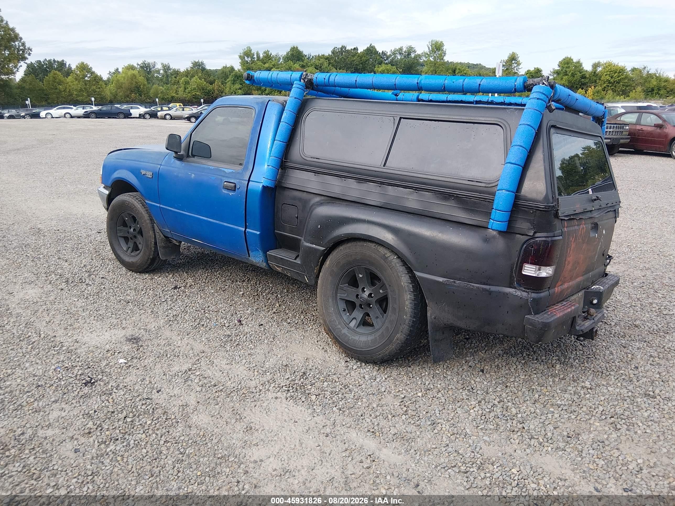 1999 Ford Ranger Xl/xlt Blue vin: 1FTYR10C3XPB36259