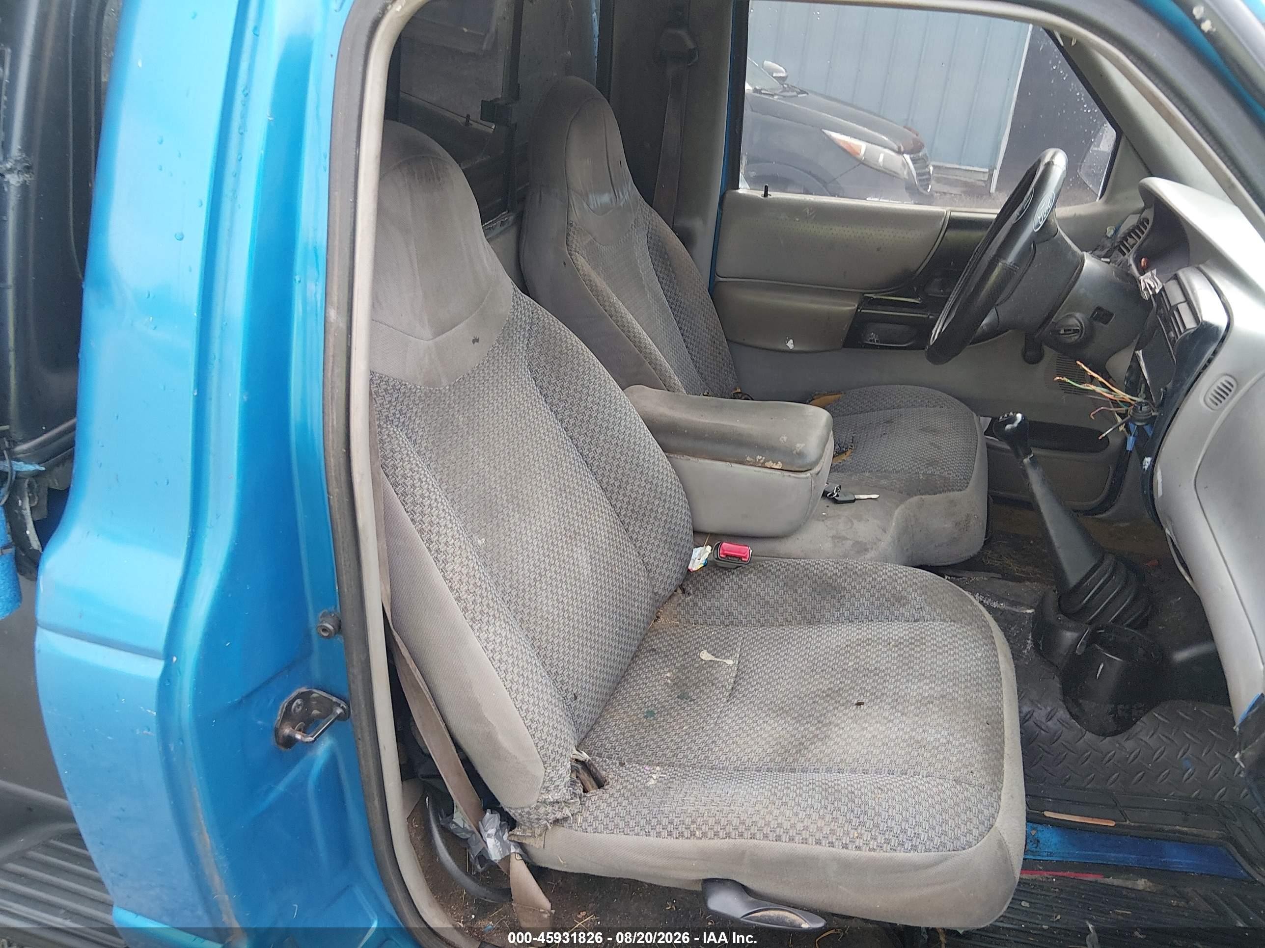 1999 Ford Ranger Xl/xlt Blue vin: 1FTYR10C3XPB36259