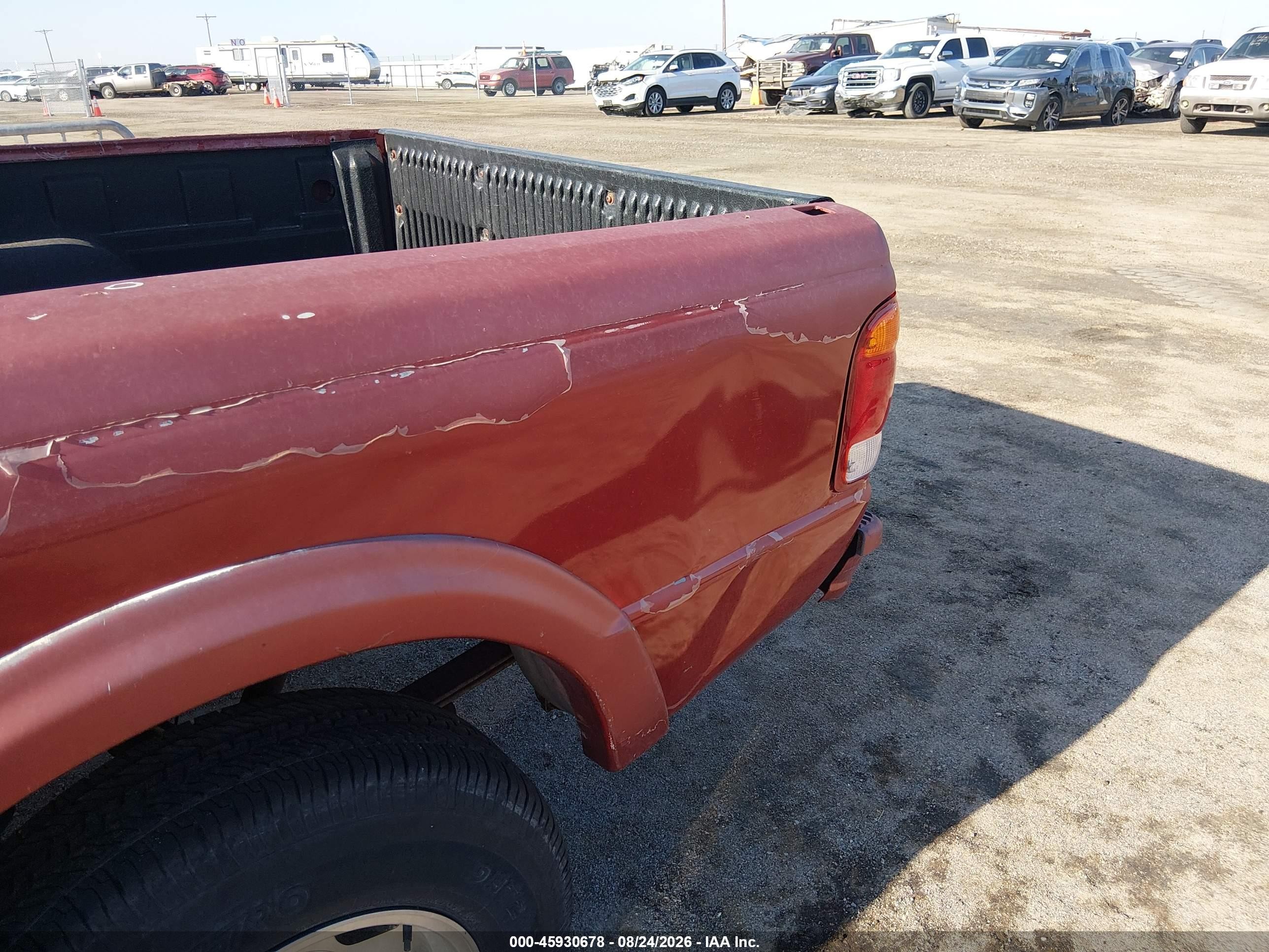 1999 Ford Ranger Xl/xlt Burgundy vin: 1FTYR10C3XUA29634