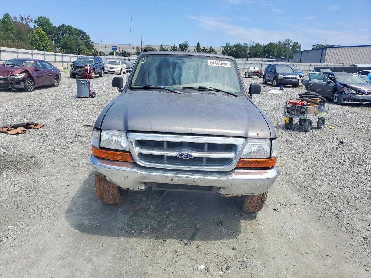2000 Ford Ranger Gray vin: 1FTYR10C3YPA19167