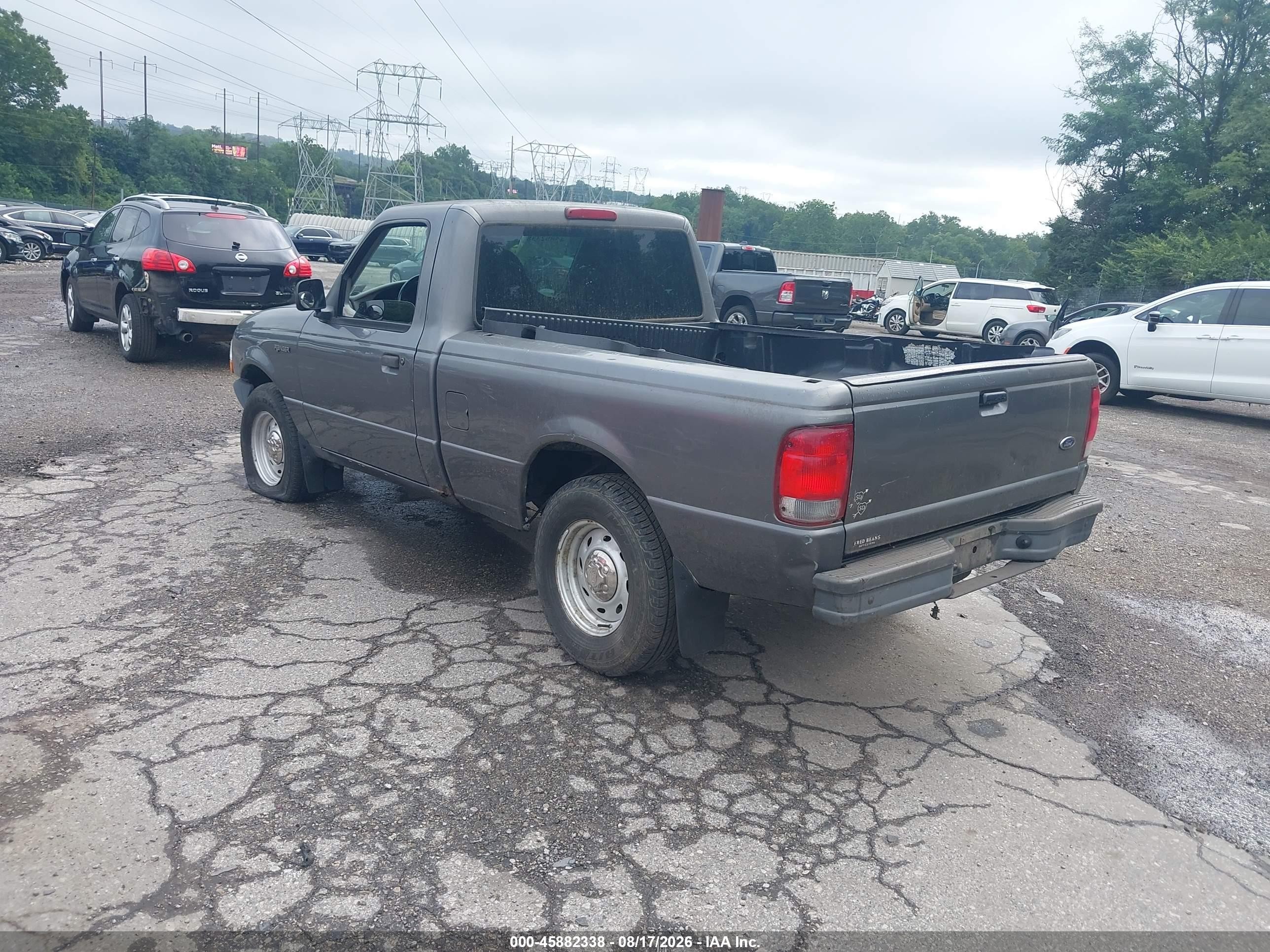 2000 Ford Ranger Xl/xlt Серый vin: 1FTYR10C3YTA92515