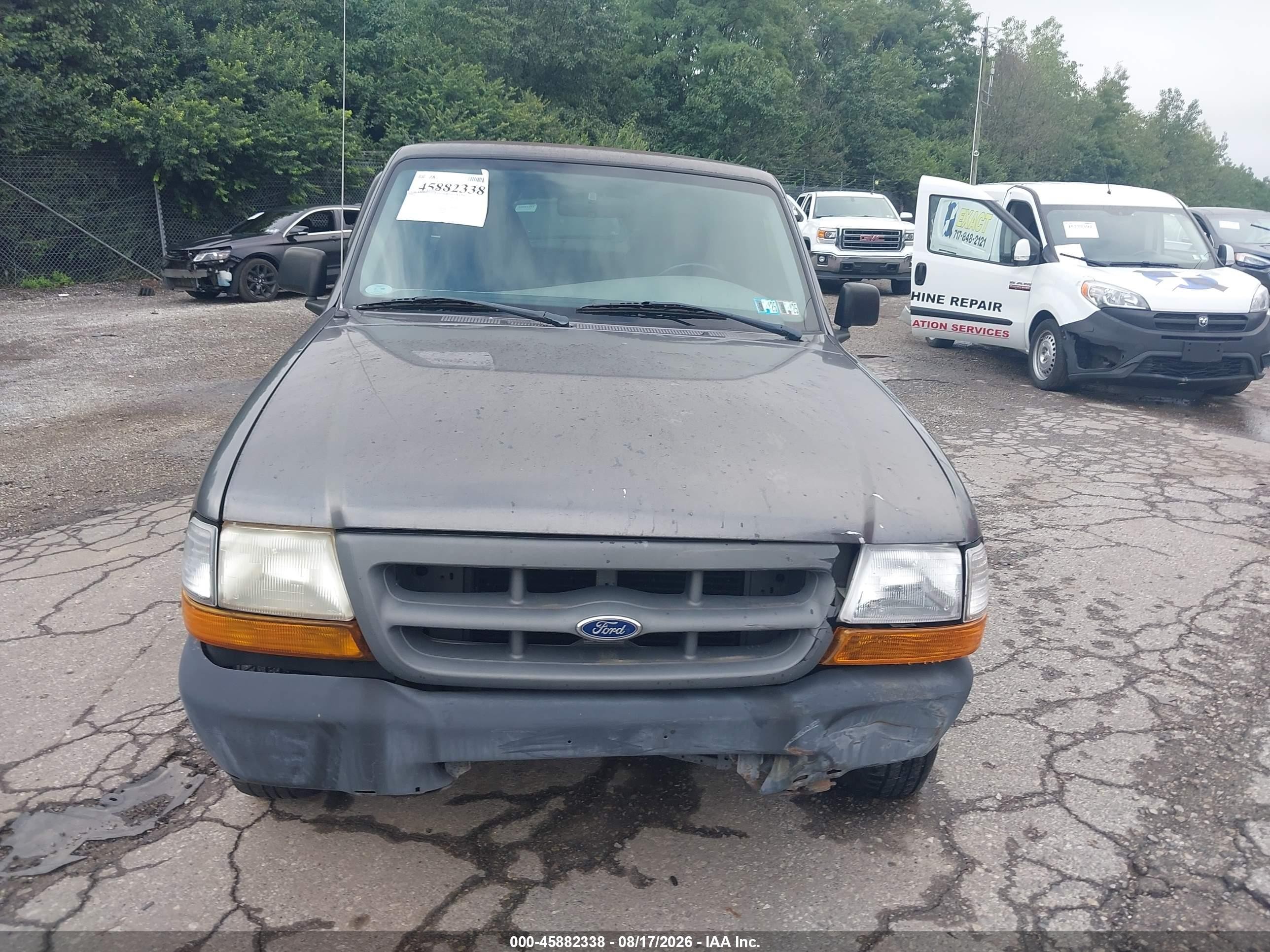 2000 Ford Ranger Xl/xlt Серый vin: 1FTYR10C3YTA92515