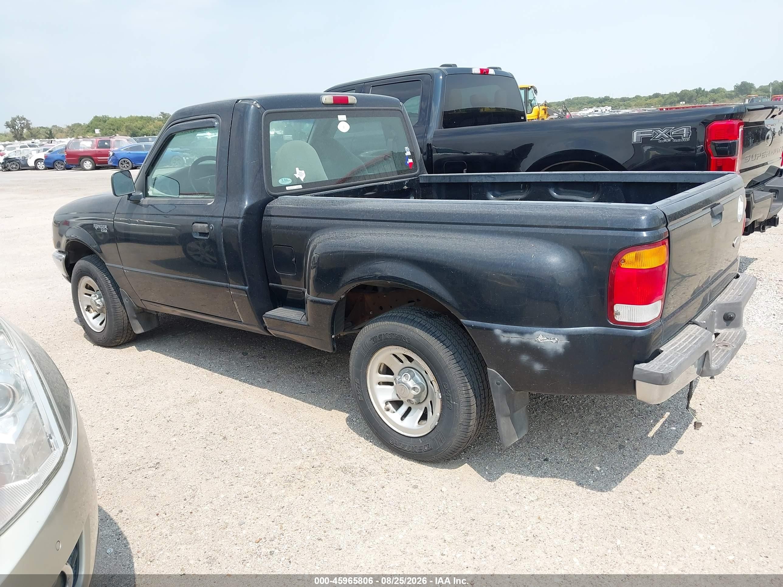 1999 Ford Ranger Xl/xlt Black vin: 1FTYR10C4XPB43060