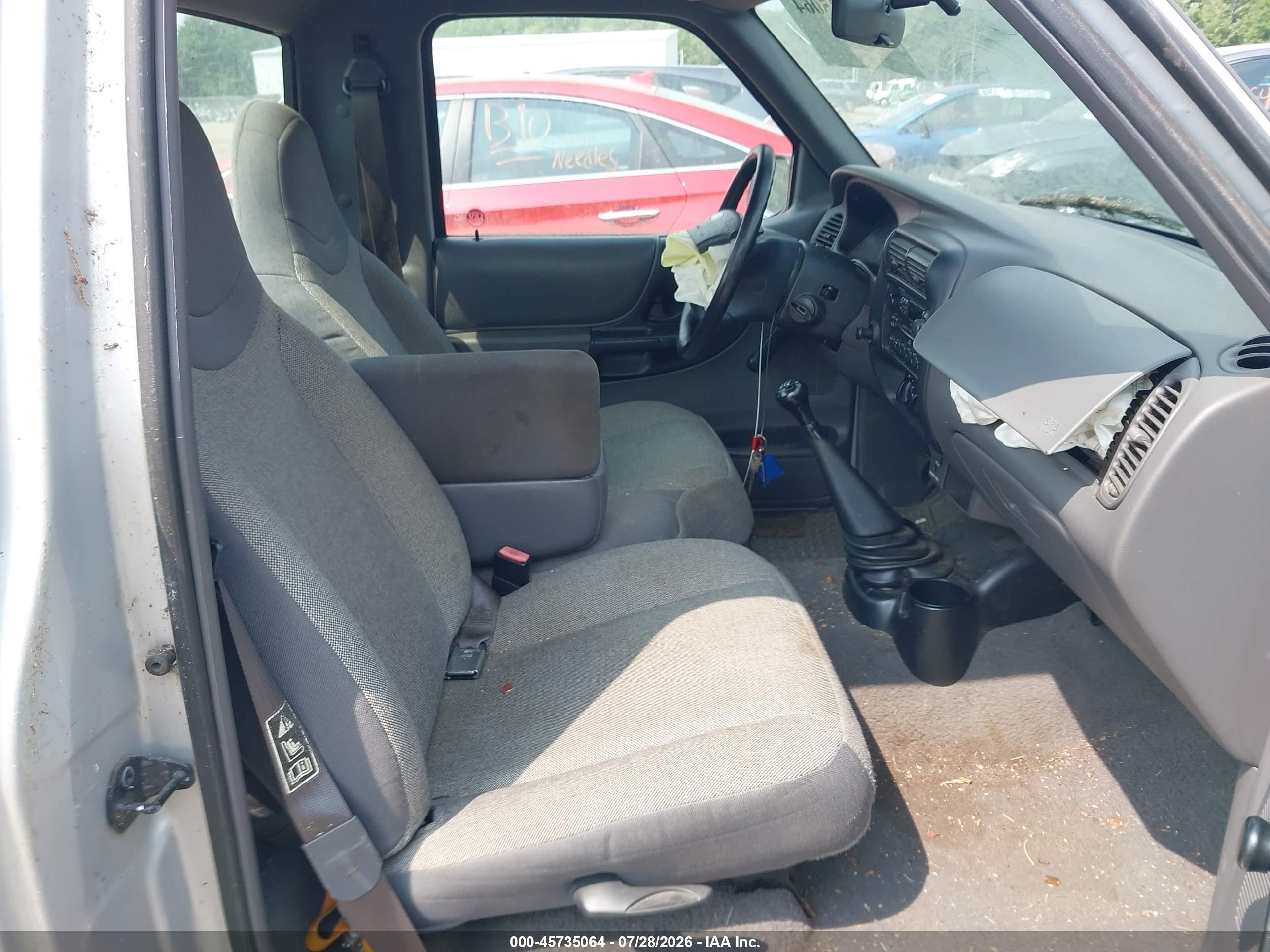 2001 Ford Ranger Xl/xlt Серебряный vin: 1FTYR10C51TA20592