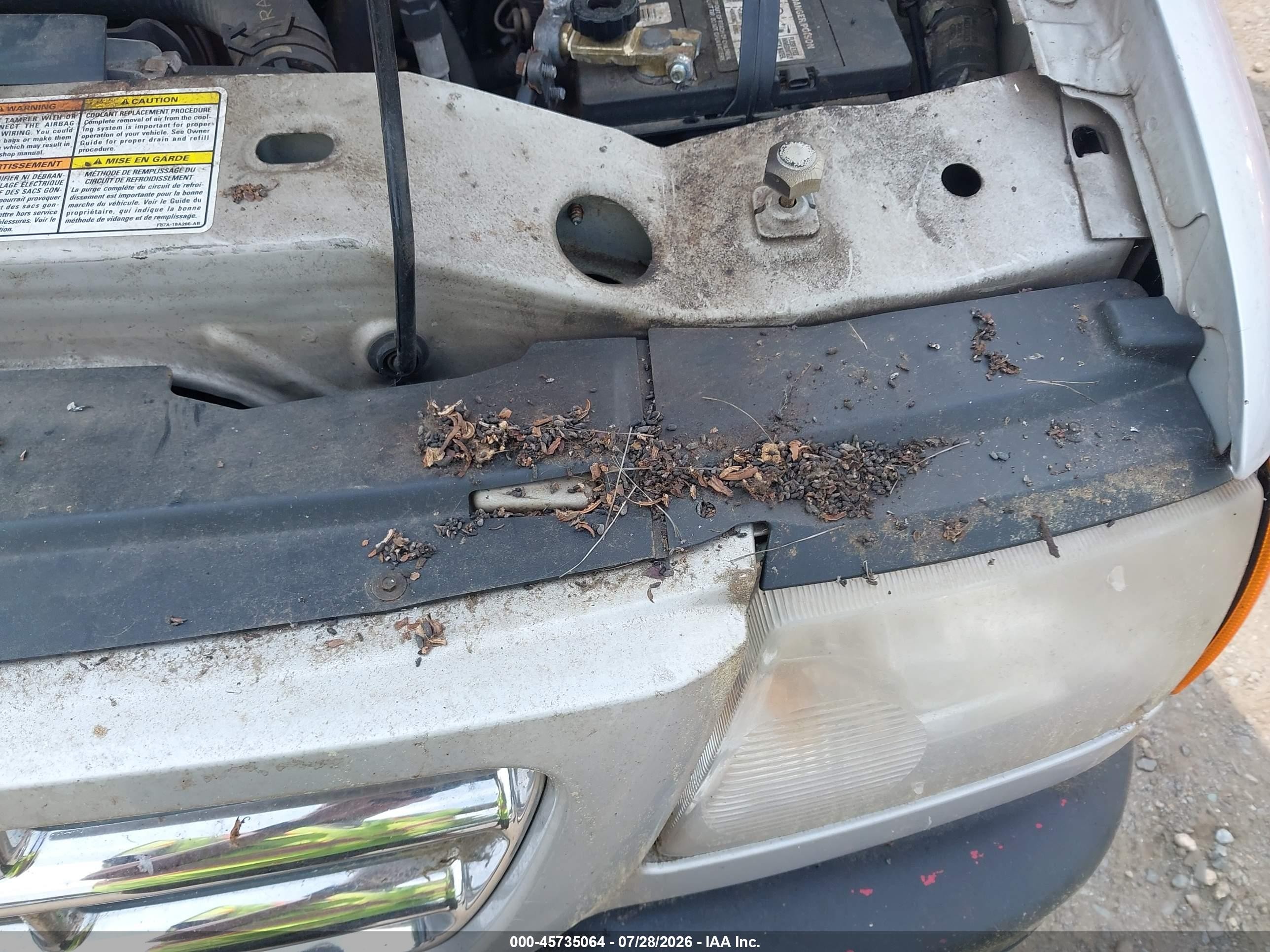 2001 Ford Ranger Xl/xlt Серебряный vin: 1FTYR10C51TA20592