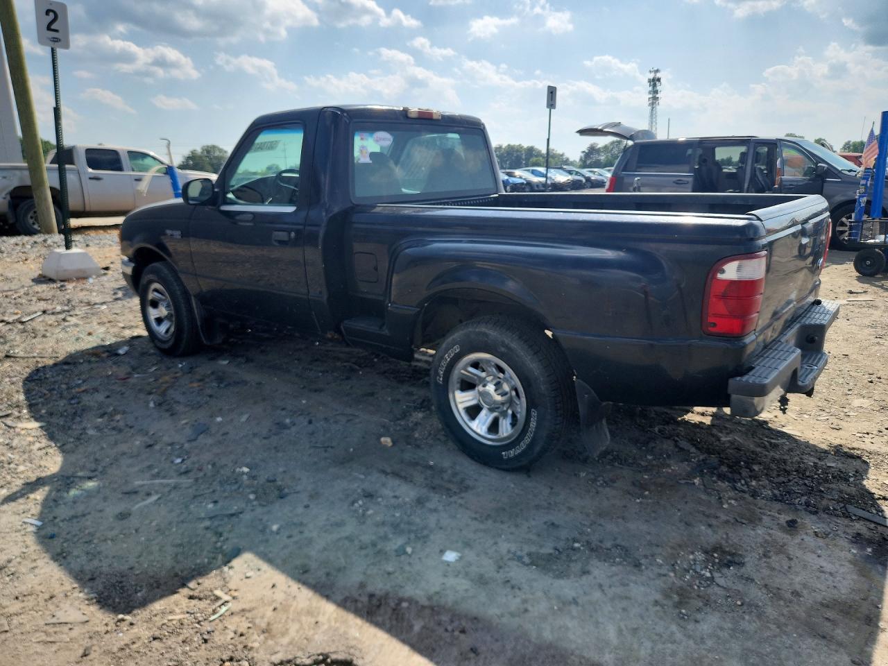 2001 Ford Ranger Black vin: 1FTYR10C51TA25470