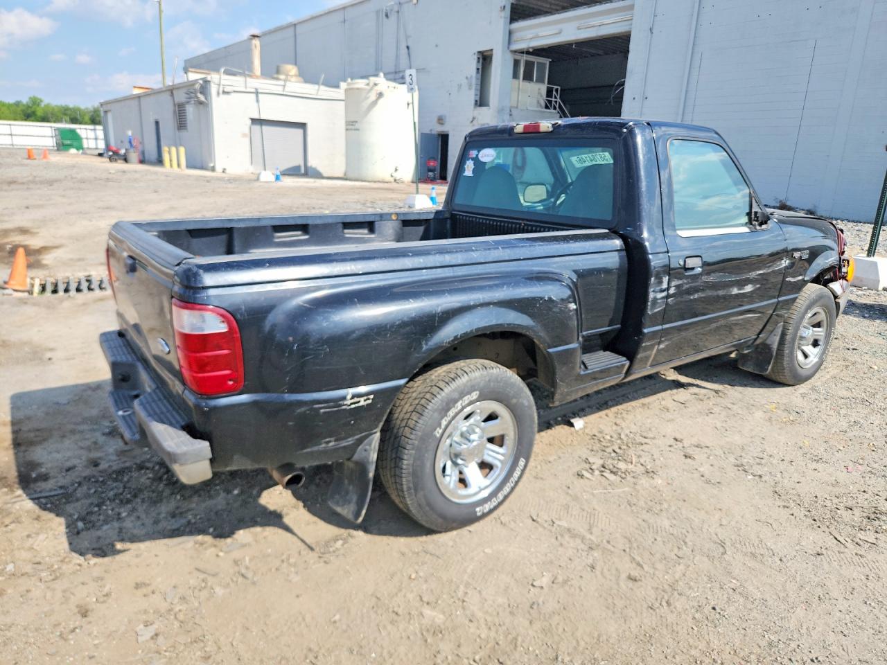2001 Ford Ranger Black vin: 1FTYR10C51TA25470