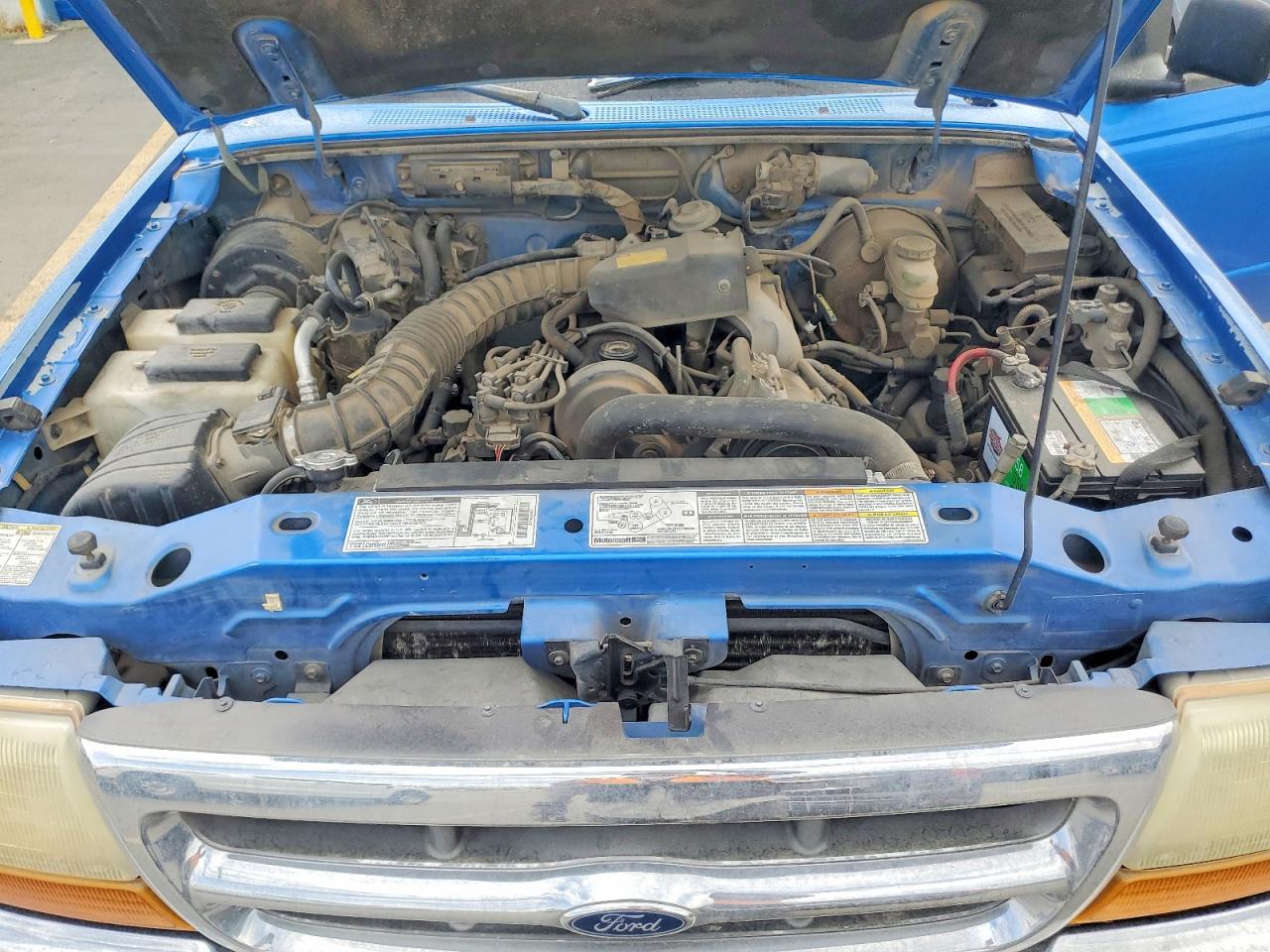 1998 Ford Ranger Blue vin: 1FTYR10C5WPA26764