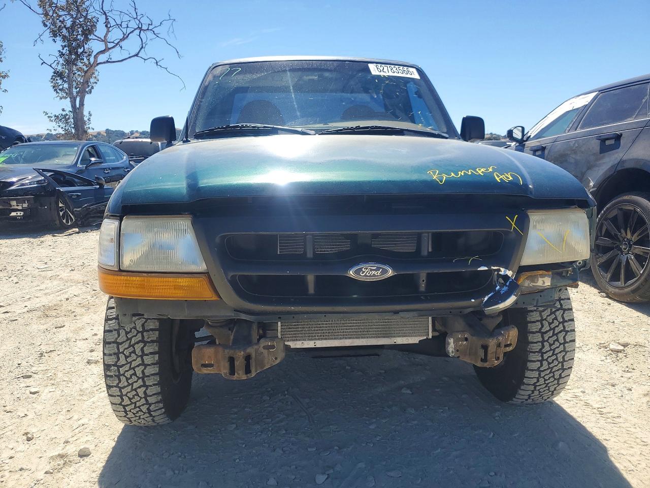 1998 Ford Ranger Green vin: 1FTYR10C5WPA86916