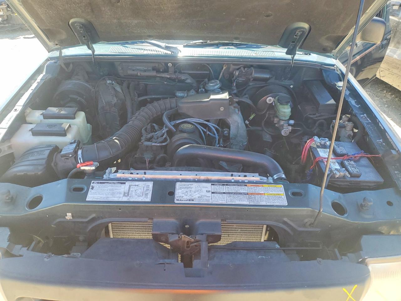 1998 Ford Ranger Green vin: 1FTYR10C5WPA86916