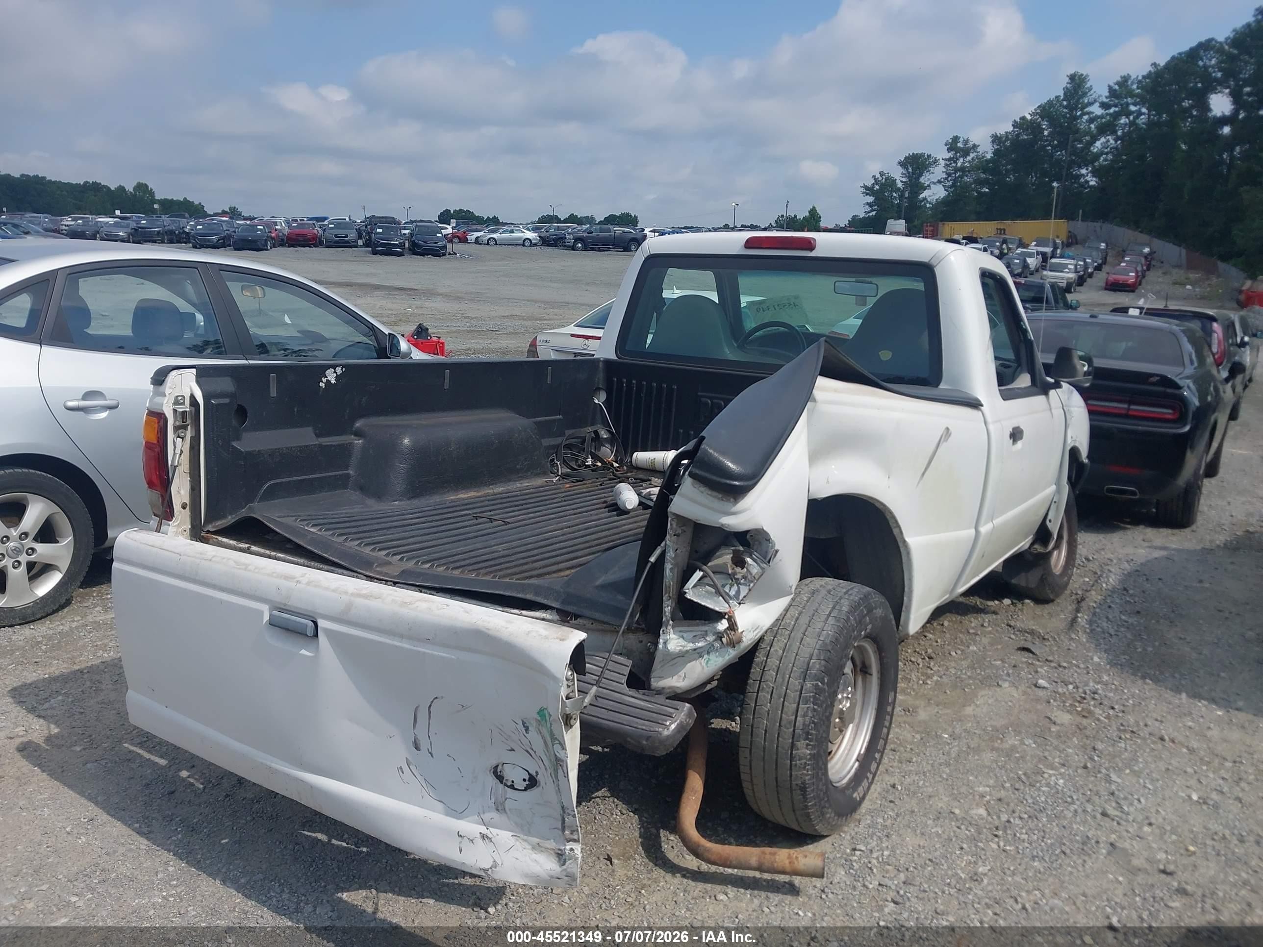 1998 Ford Ranger Splash/xl/xlt White vin: 1FTYR10C5WUC13214