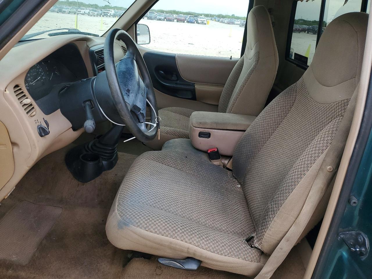 1998 Ford Ranger Green vin: 1FTYR10C5WUD12843