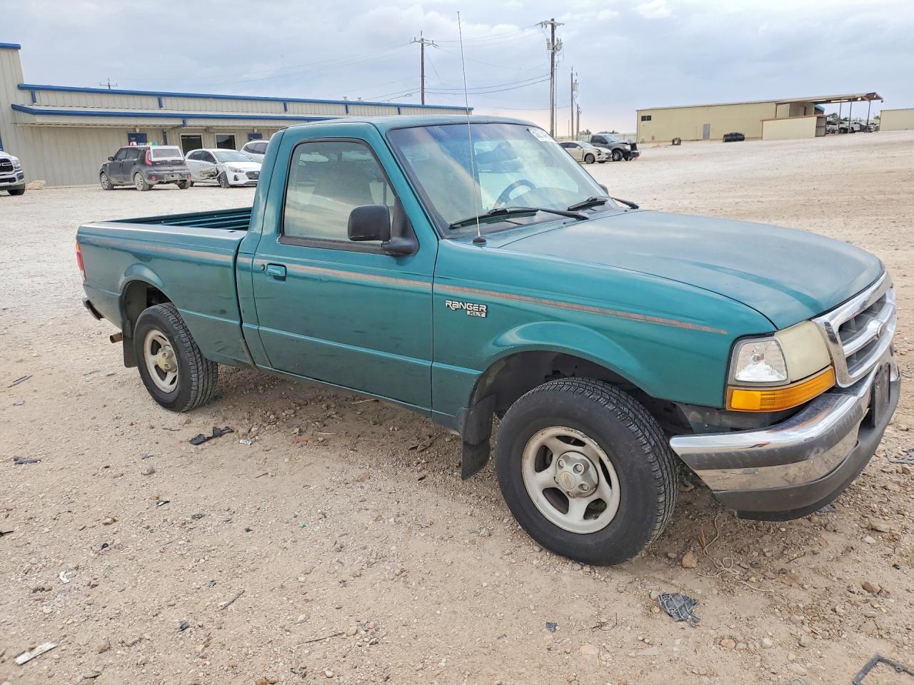 1998 Ford Ranger Green vin: 1FTYR10C5WUD12843