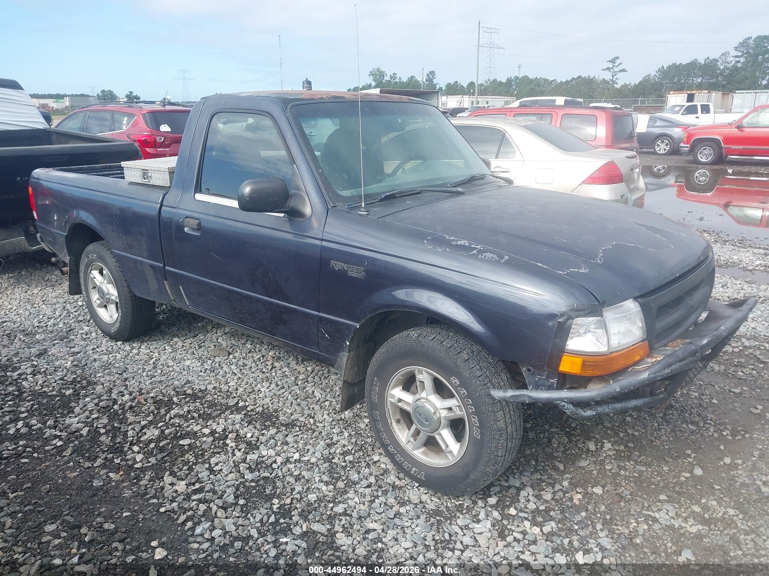 1999 Ford Ranger Xl/xlt Dark Blue vin: 1FTYR10C5XPB93255