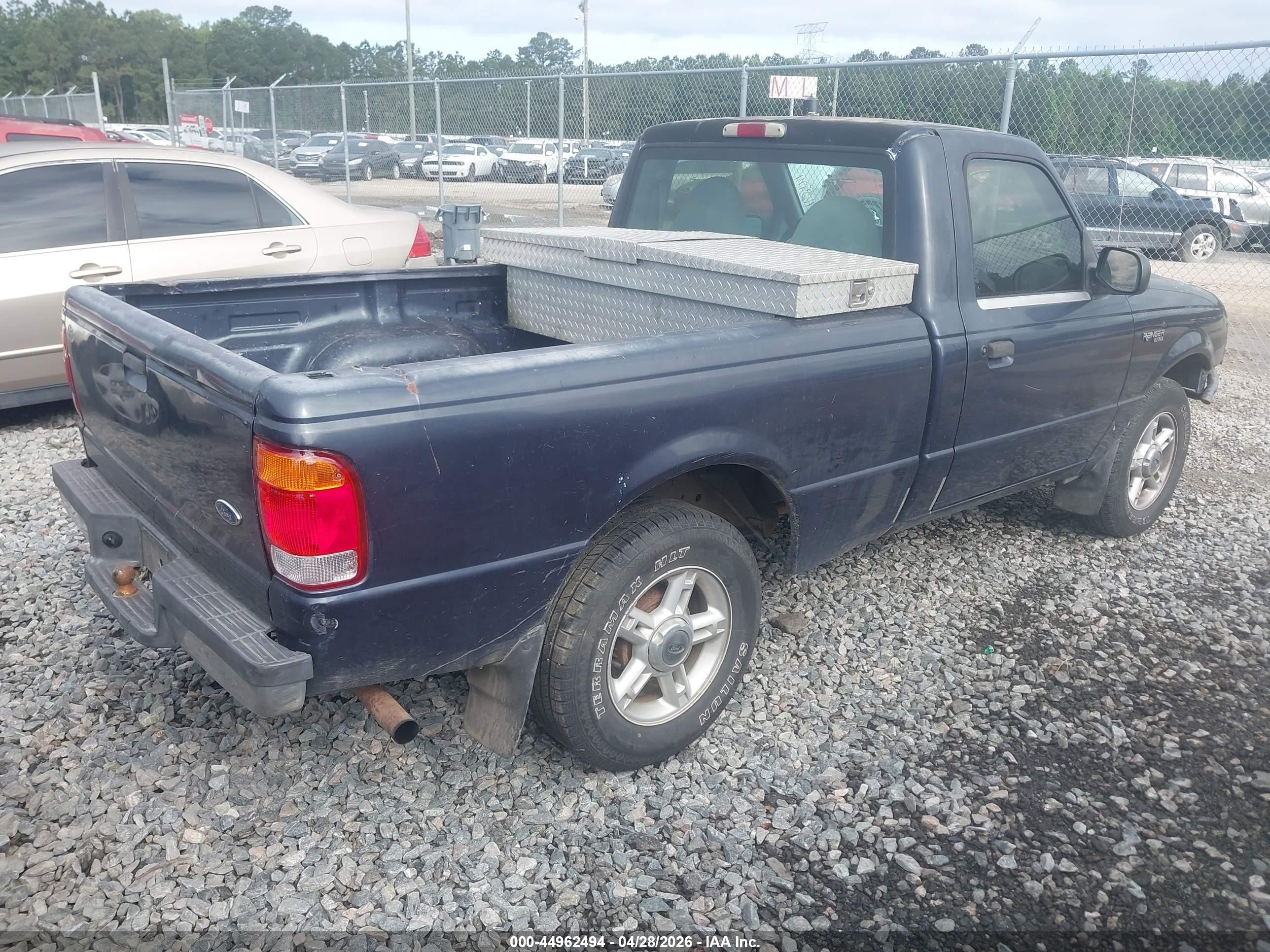 1999 Ford Ranger Xl/xlt Dark Blue vin: 1FTYR10C5XPB93255