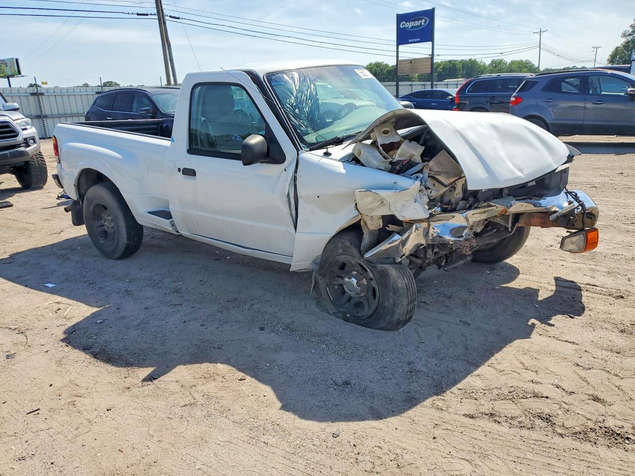 1999 Ford Ranger White vin: 1FTYR10C5XUA23866