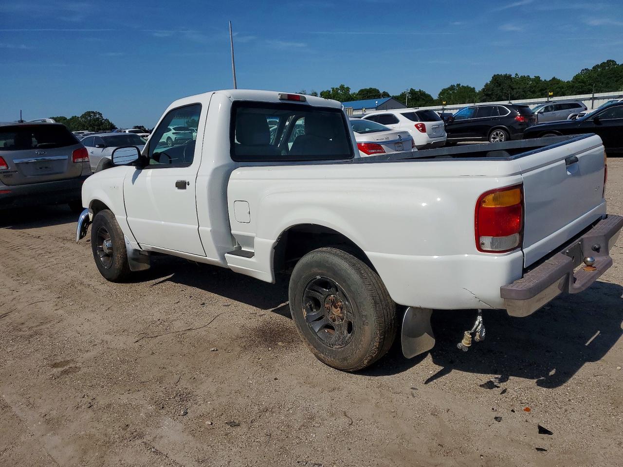 1999 Ford Ranger White vin: 1FTYR10C5XUA23866