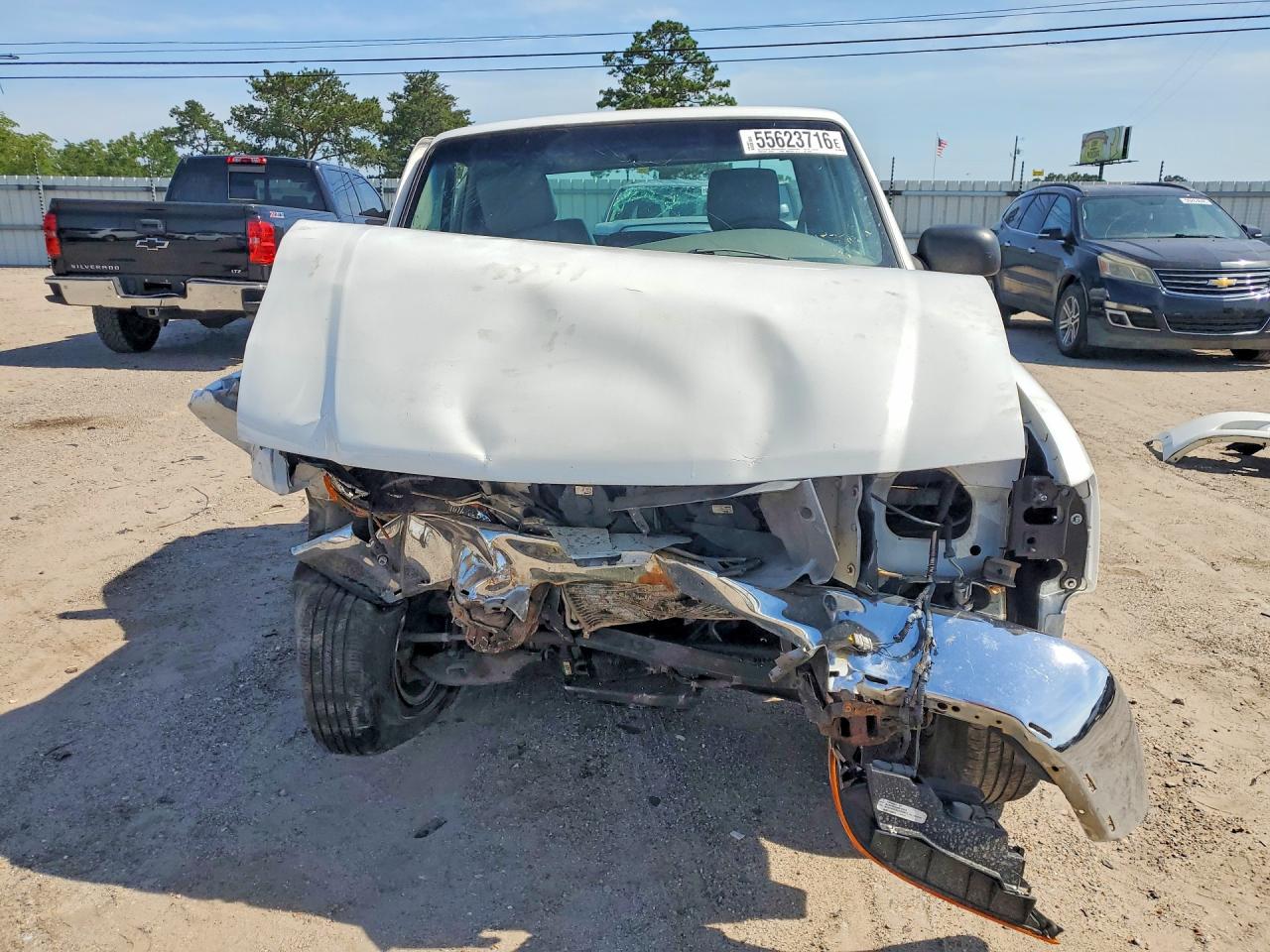 1999 Ford Ranger White vin: 1FTYR10C5XUA23866