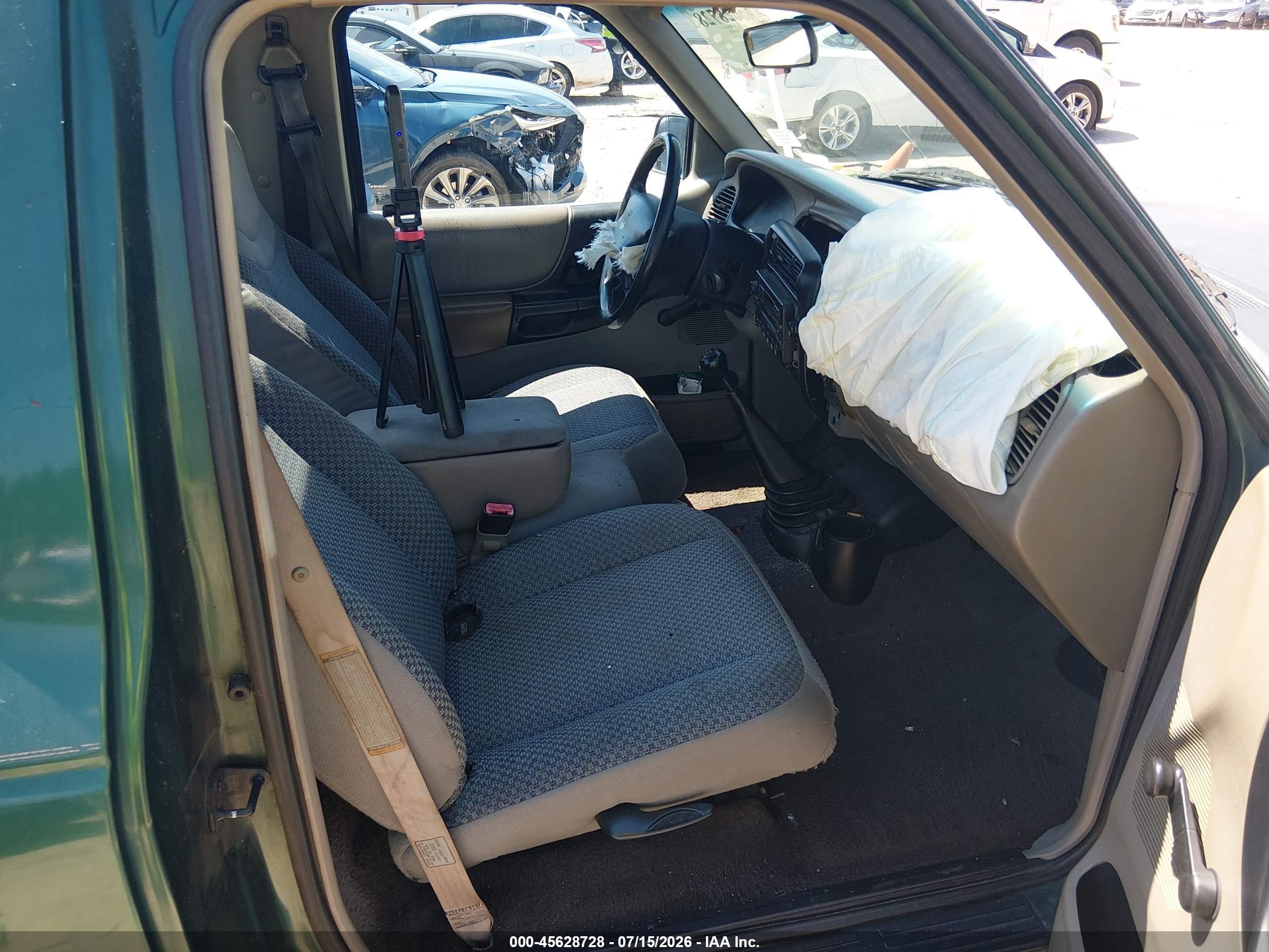 1999 Ford Ranger Xl/xlt Green vin: 1FTYR10C5XUA58102