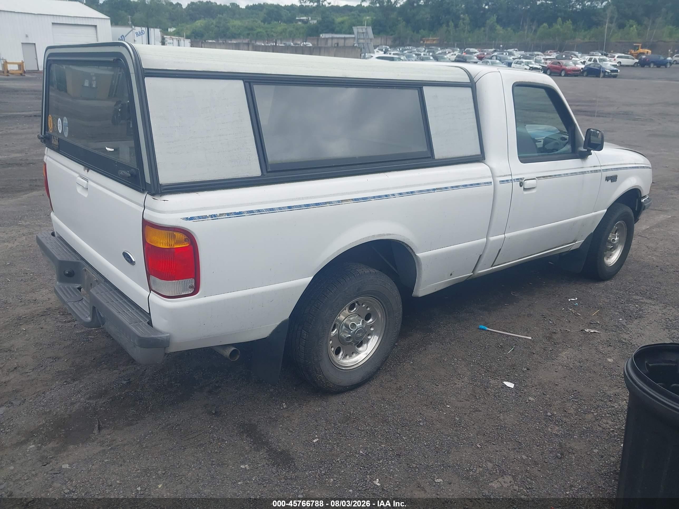 1998 Ford Ranger Splash/xl/xlt White vin: 1FTYR10C6WUD06999
