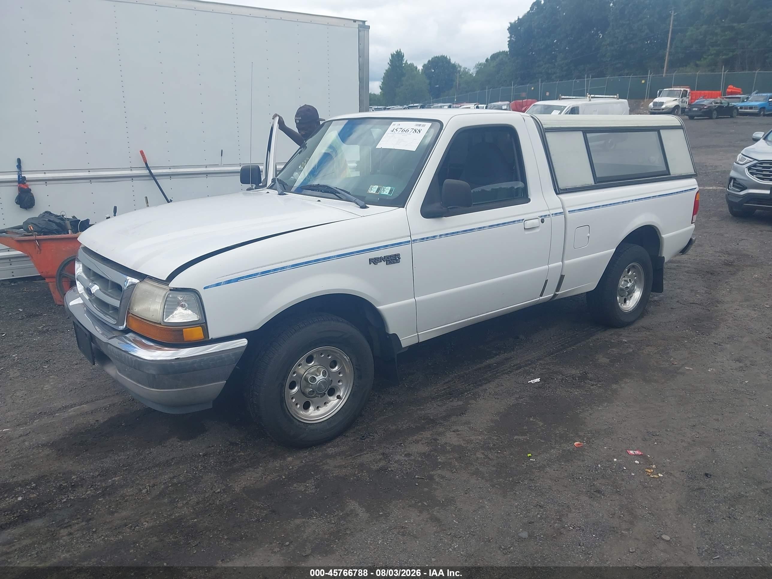 1998 Ford Ranger Splash/xl/xlt White vin: 1FTYR10C6WUD06999