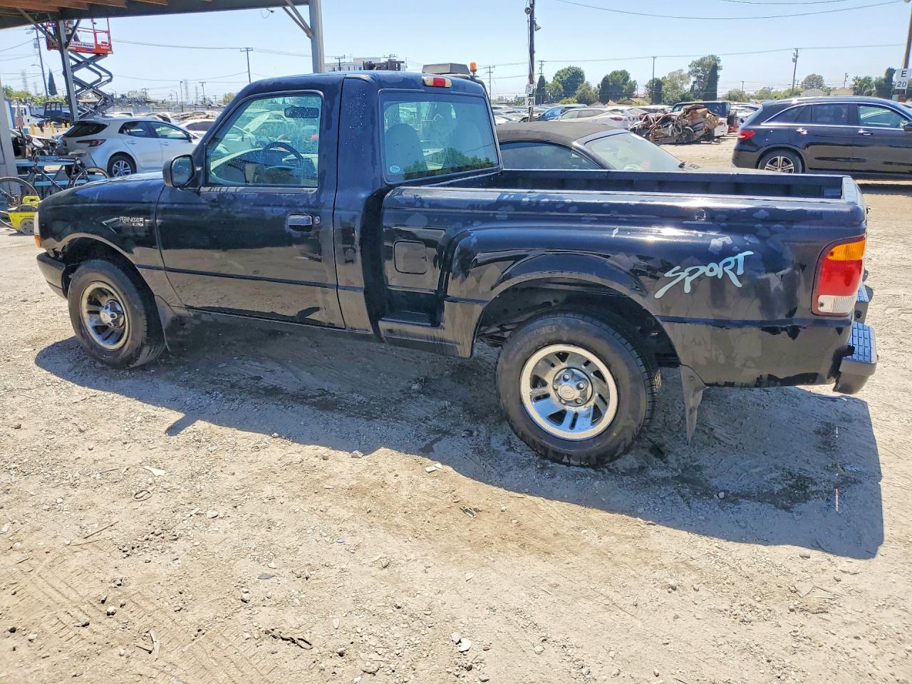 1999 Ford Ranger Black vin: 1FTYR10C6XPB02820