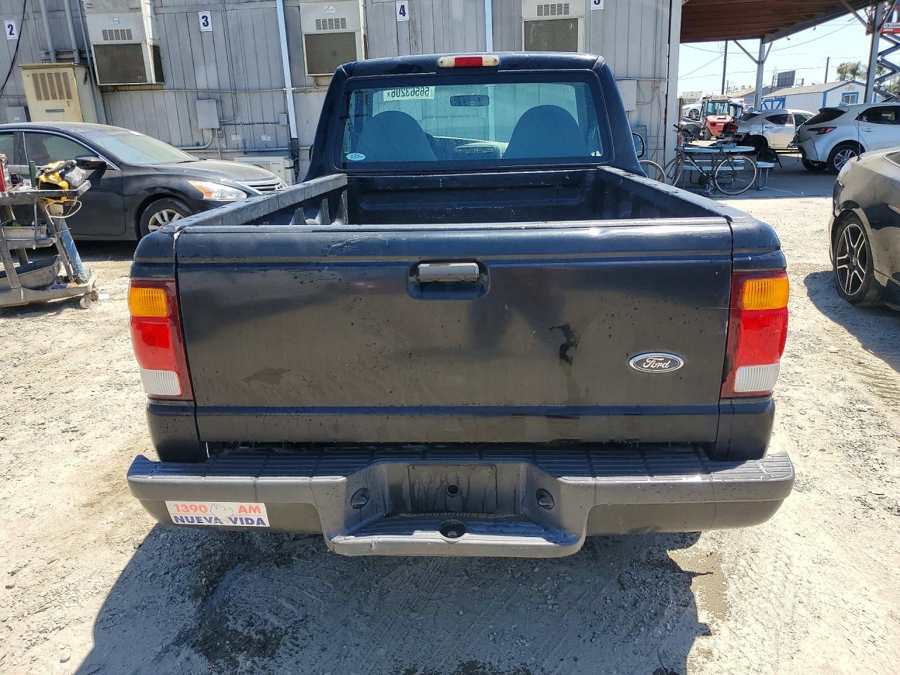 1999 Ford Ranger Black vin: 1FTYR10C6XPB02820