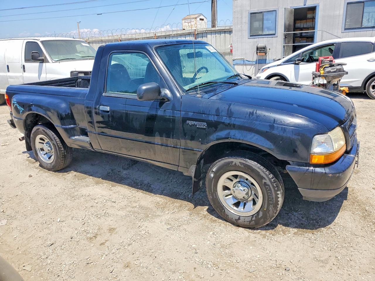1999 Ford Ranger Black vin: 1FTYR10C6XPB02820