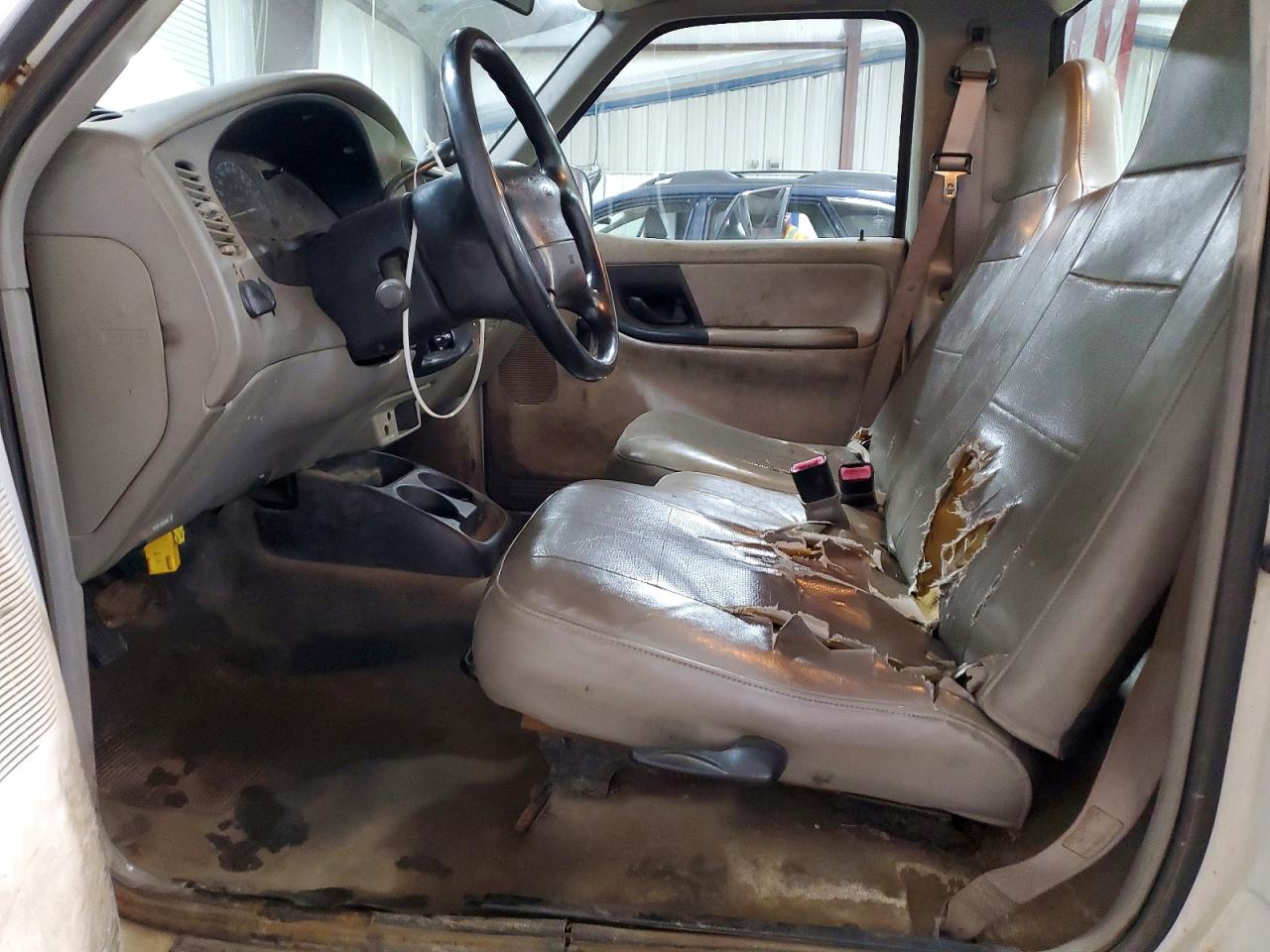 2000 Ford Ranger White vin: 1FTYR10C6YTA35466
