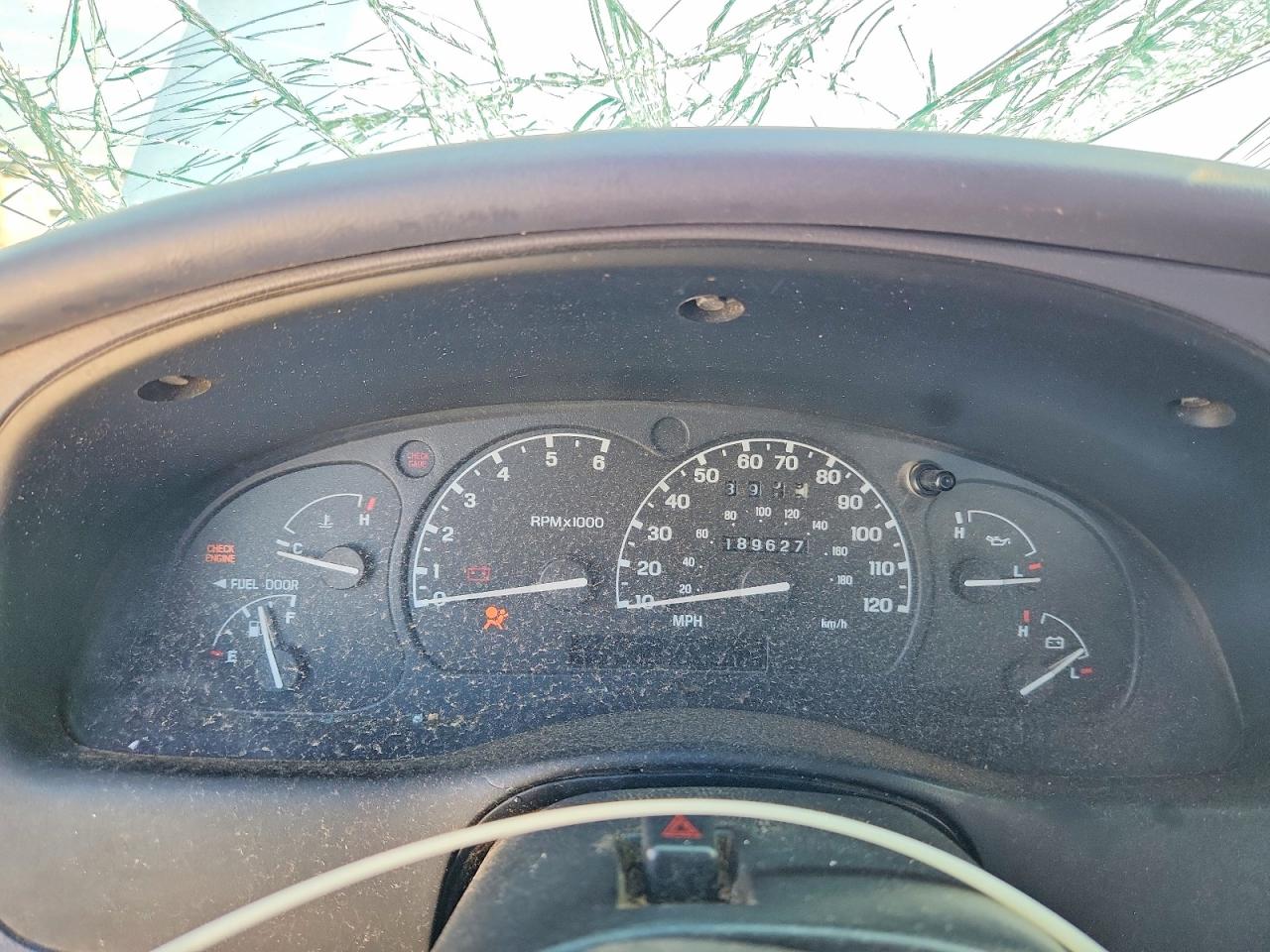 1998 Ford Ranger Blue vin: 1FTYR10C7WPA77764