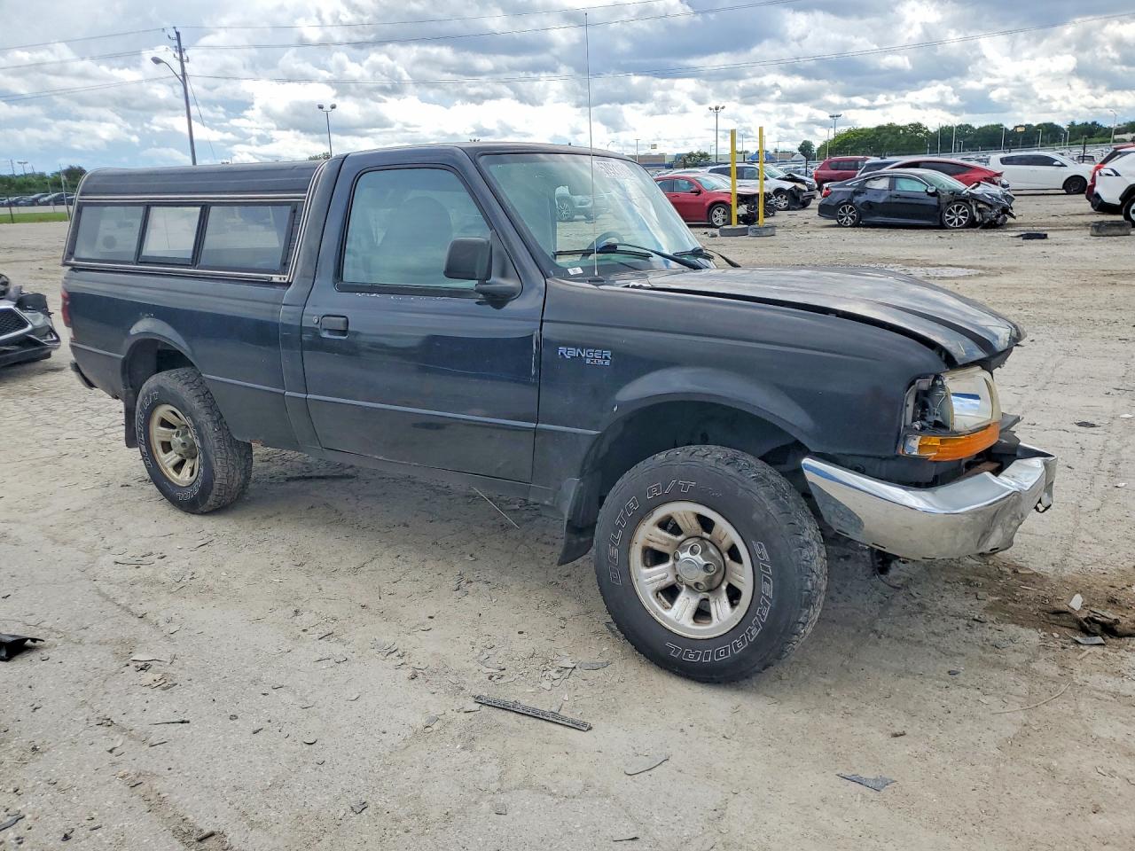 2000 Ford Ranger Black vin: 1FTYR10C7YPA57307