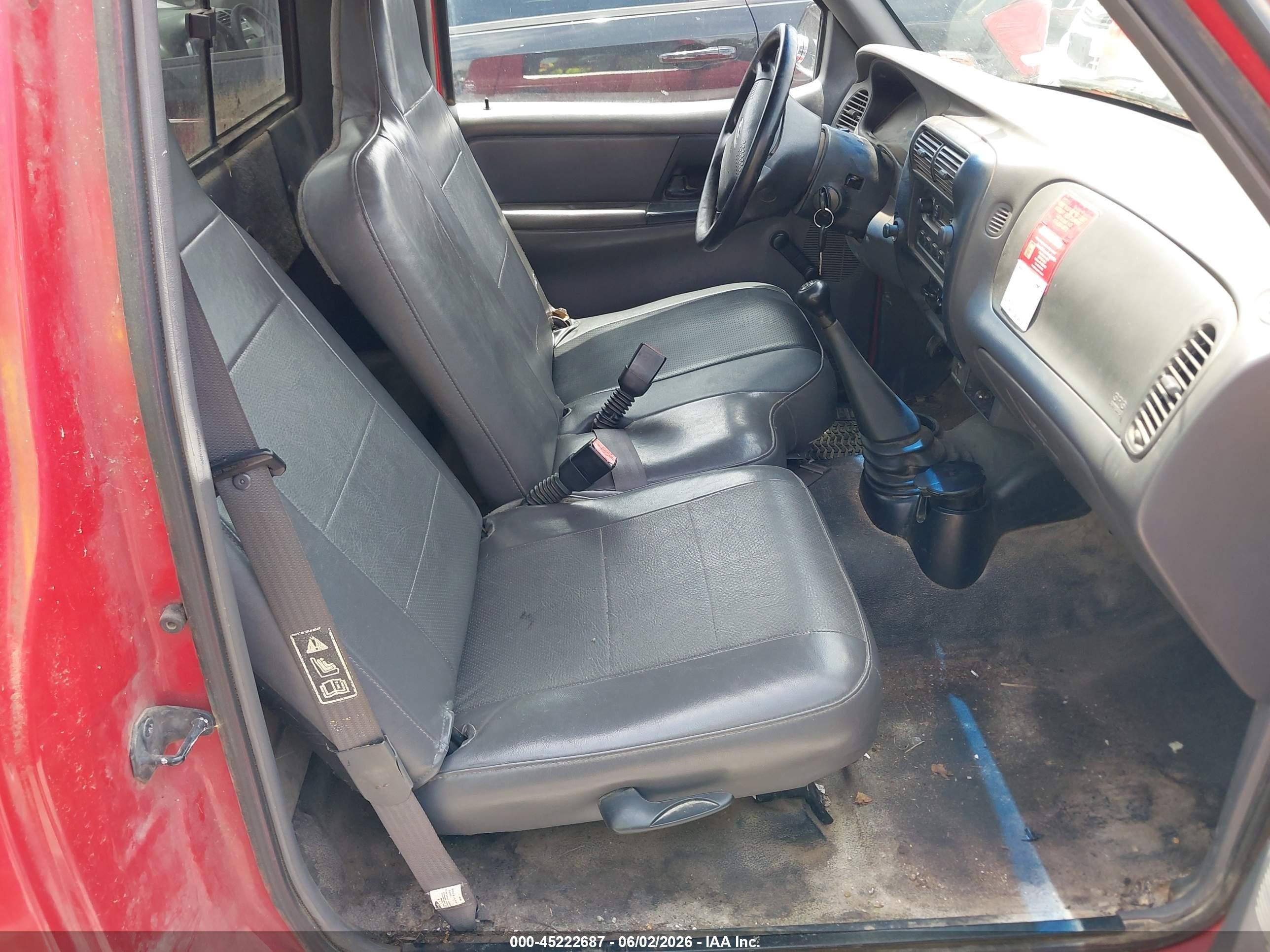 2001 Ford Ranger Xl/xlt Красный vin: 1FTYR10C81PA22118