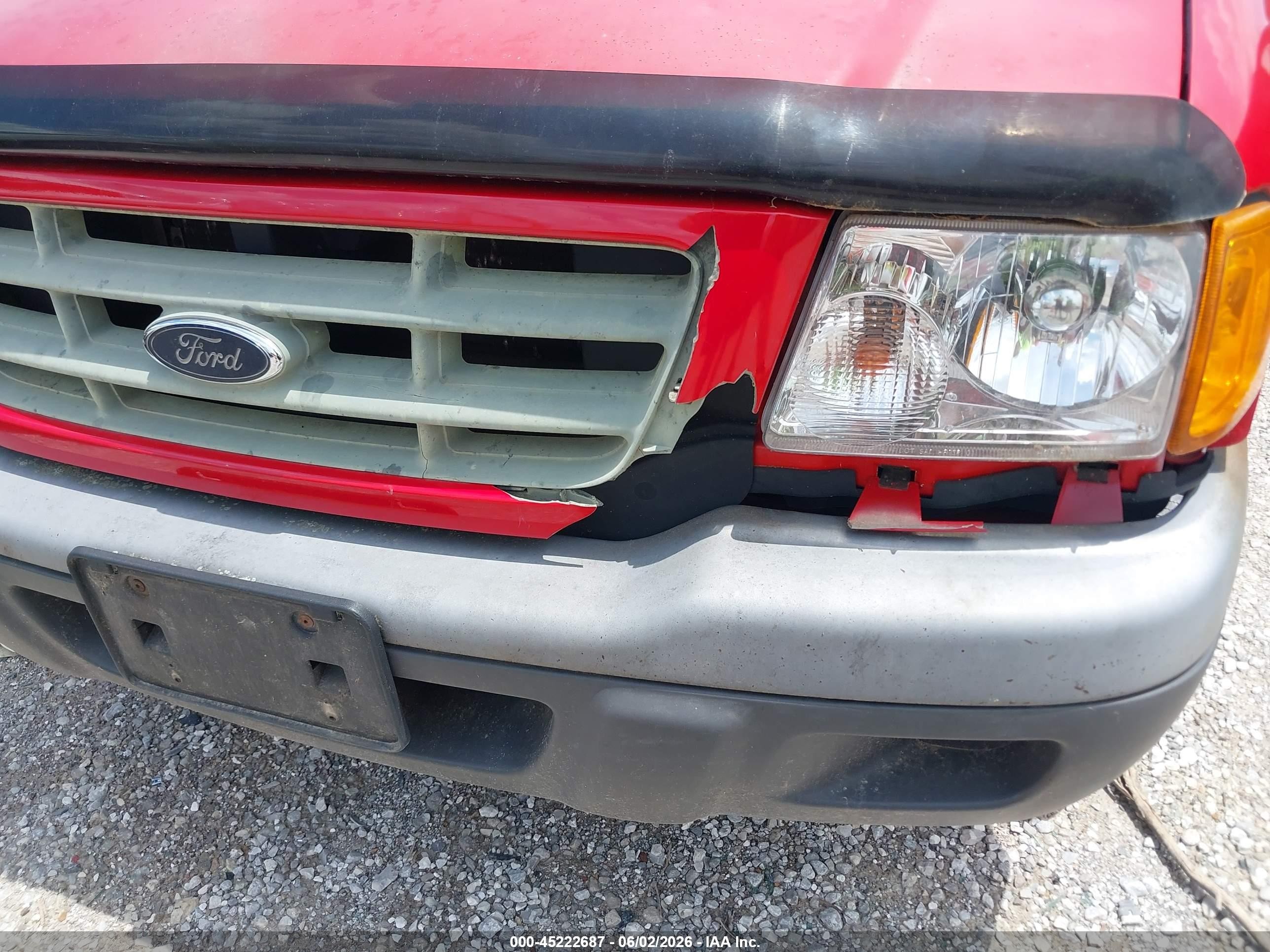 2001 Ford Ranger Xl/xlt Красный vin: 1FTYR10C81PA22118