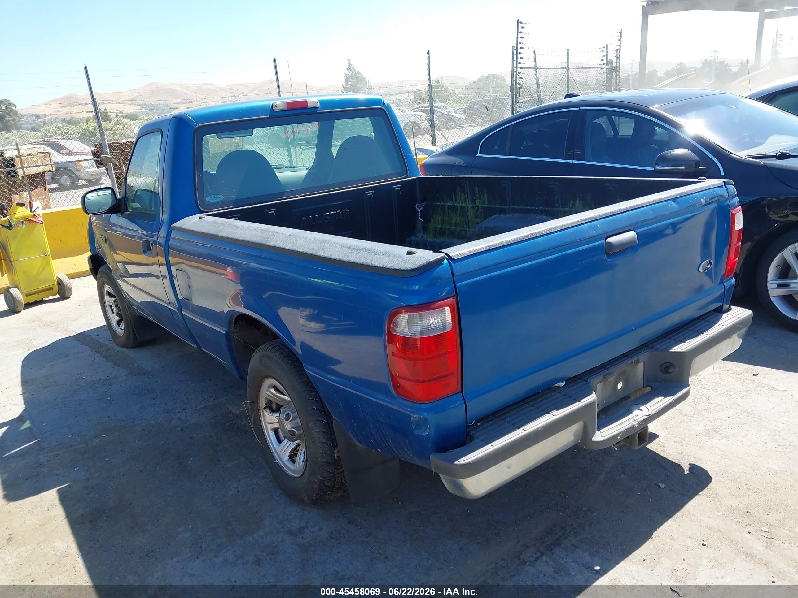 2001 Ford Ranger Xl/xlt Blue vin: 1FTYR10C81PA35760