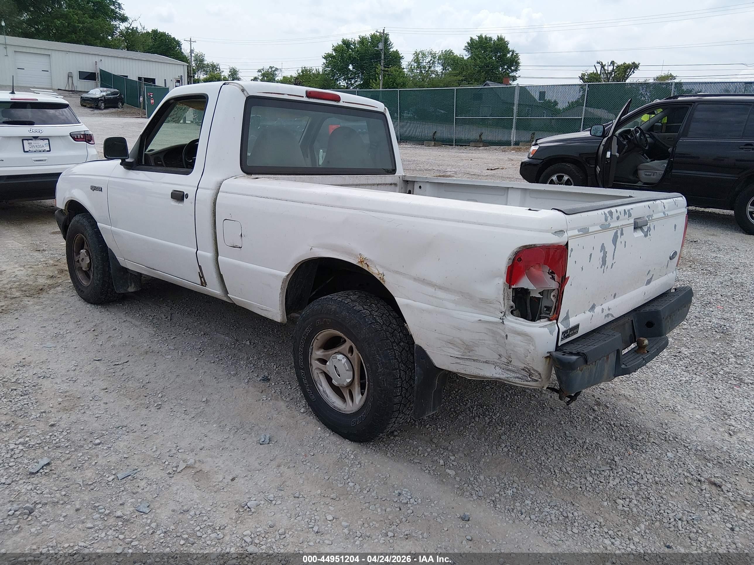 1998 Ford Ranger Splash/xl/xlt White vin: 1FTYR10C8WUA66371