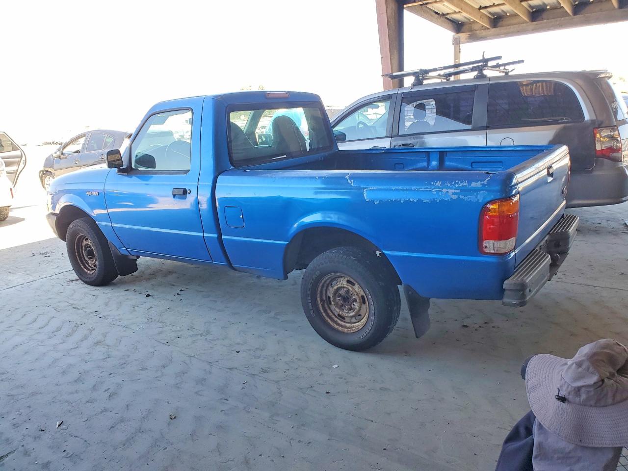 1999 Ford Ranger Blue vin: 1FTYR10C8XUA03563