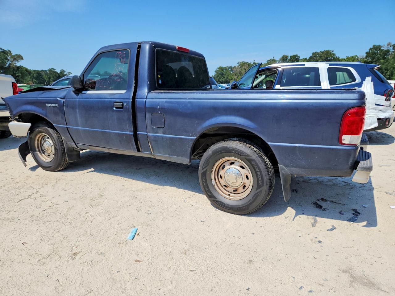 2000 Ford Ranger Gray vin: 1FTYR10C8YPA62497